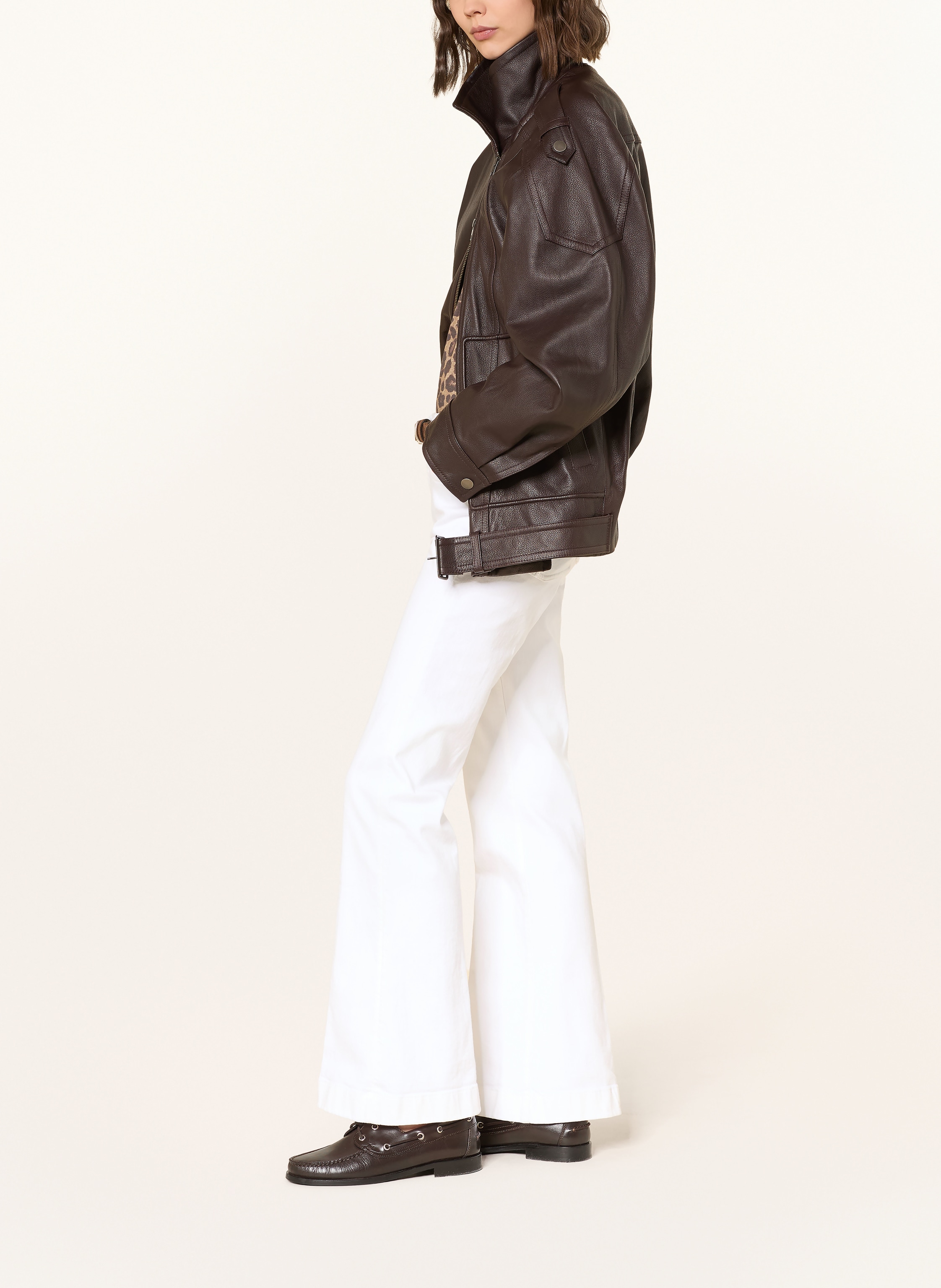 Thumbnail - 7 For All Mankind Flared Jeans Dojo Tailorless weiss