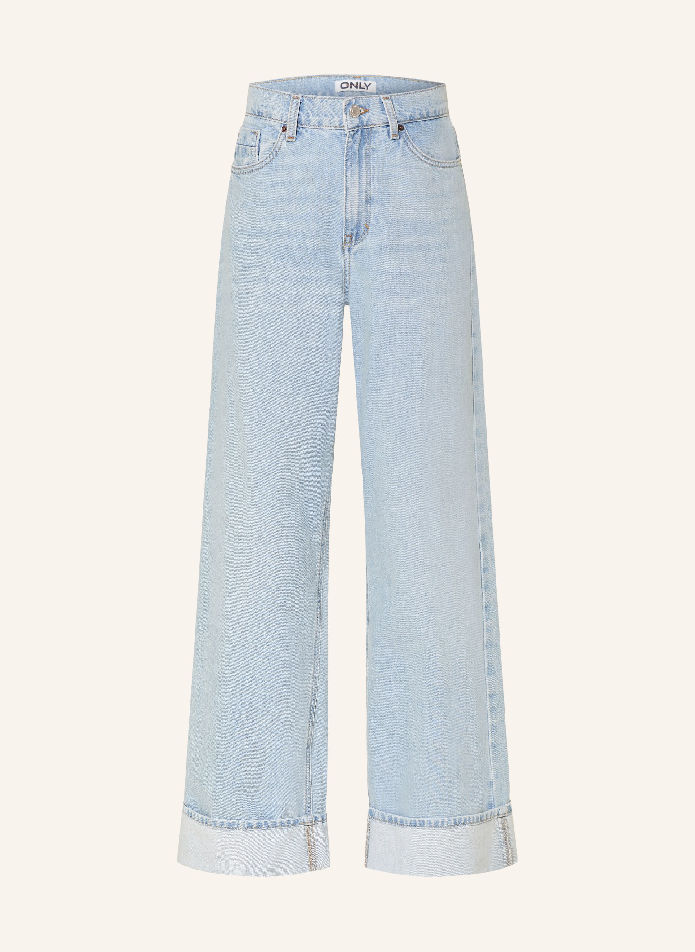 Only Wide Leg Jeans blau