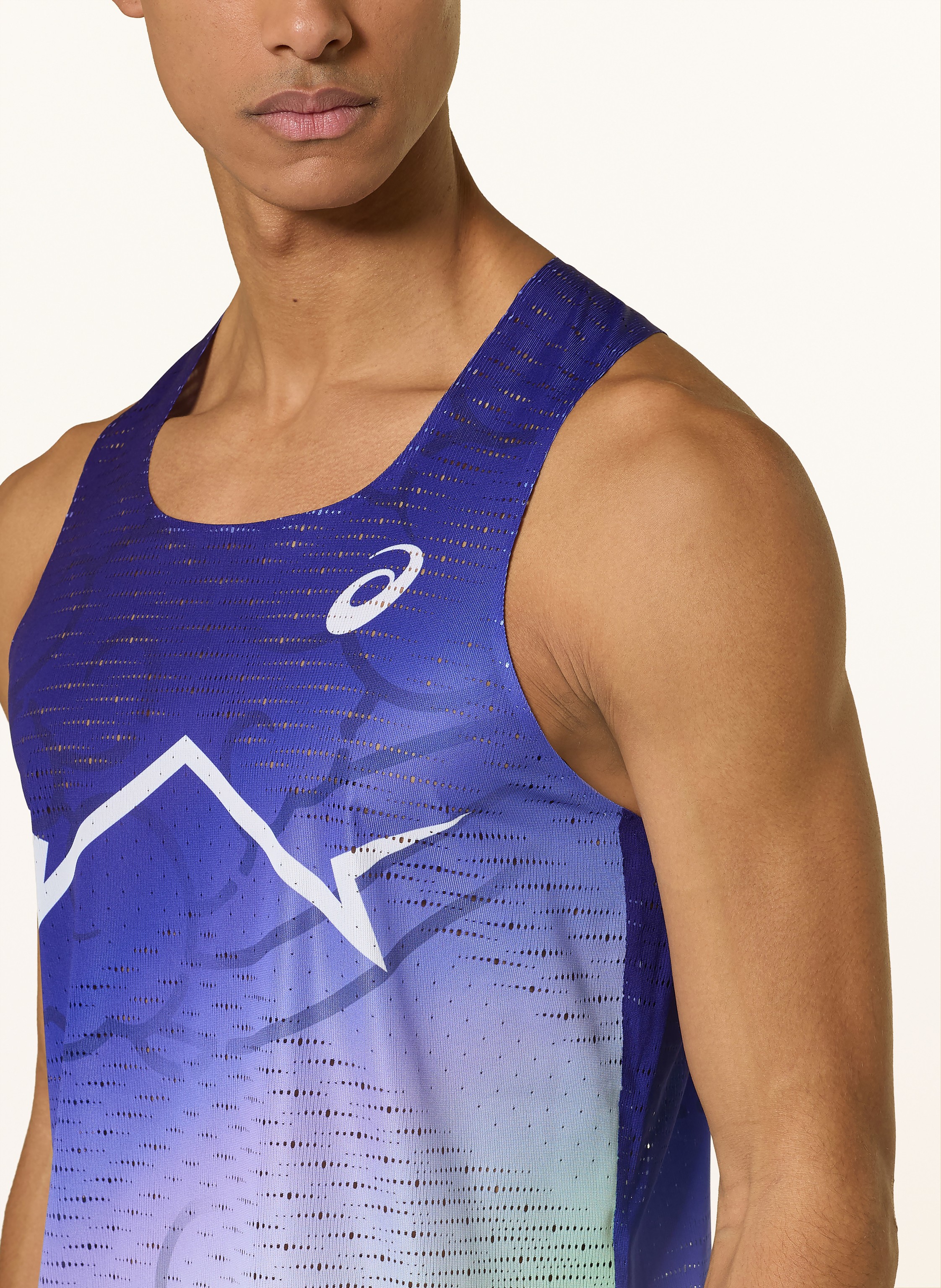 Thumbnail - Asics Lauftop Metaspeed blau