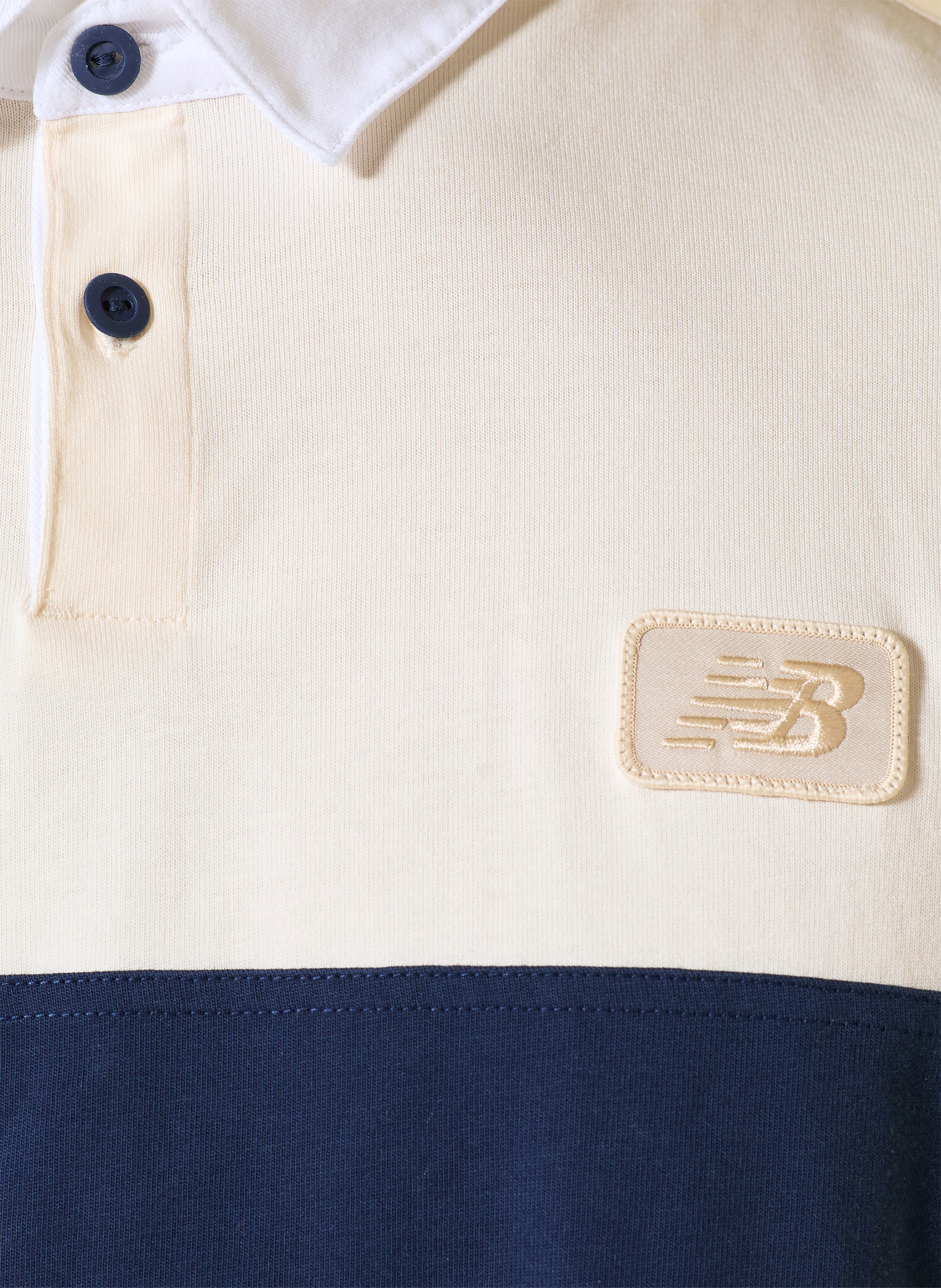 Thumbnail - New Balance Rugbyshirt Relaxed Fit beige