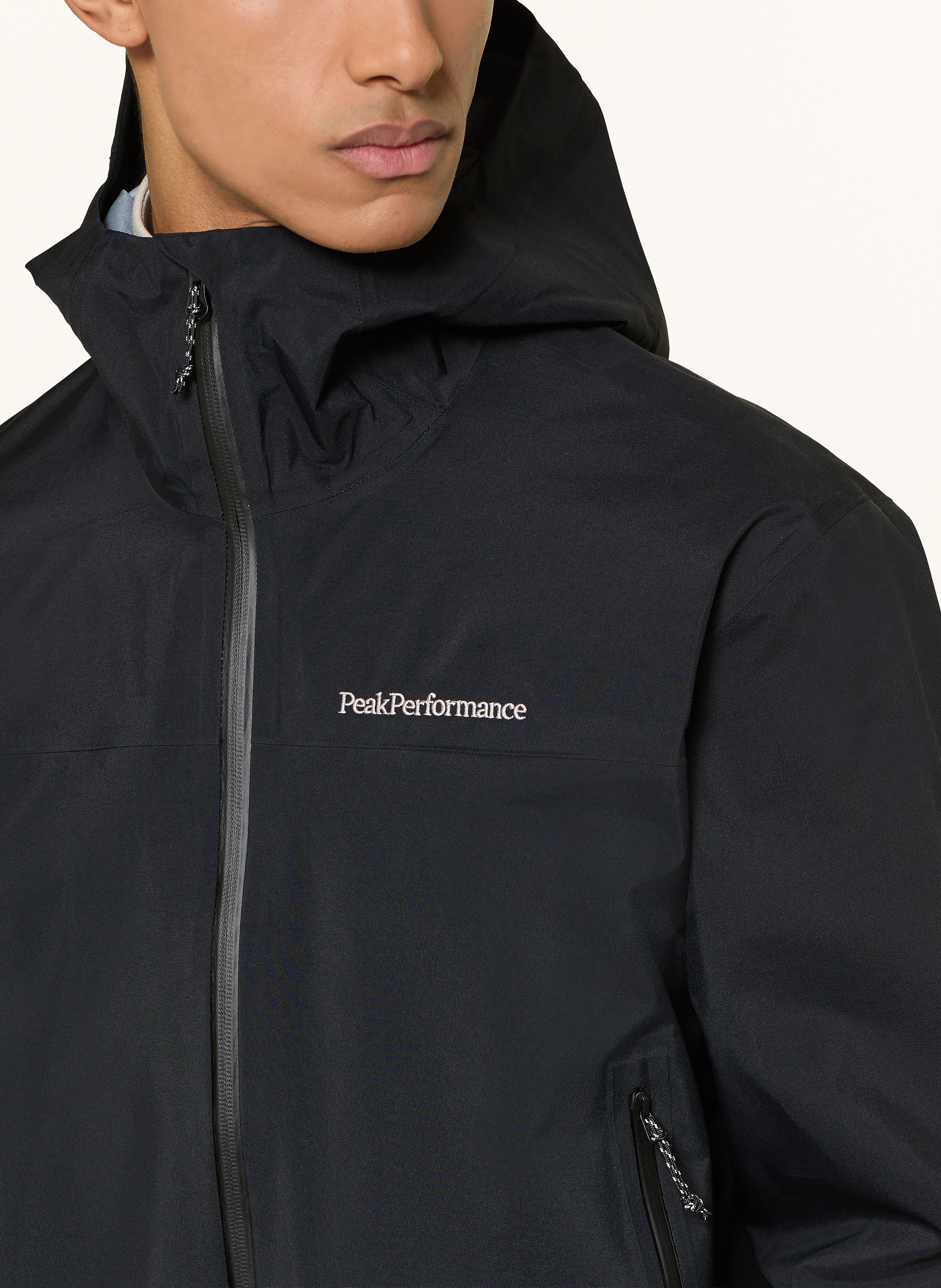 Thumbnail - Peak Performance Funktionsjacke Treeline Gore-Tex 3l schwarz