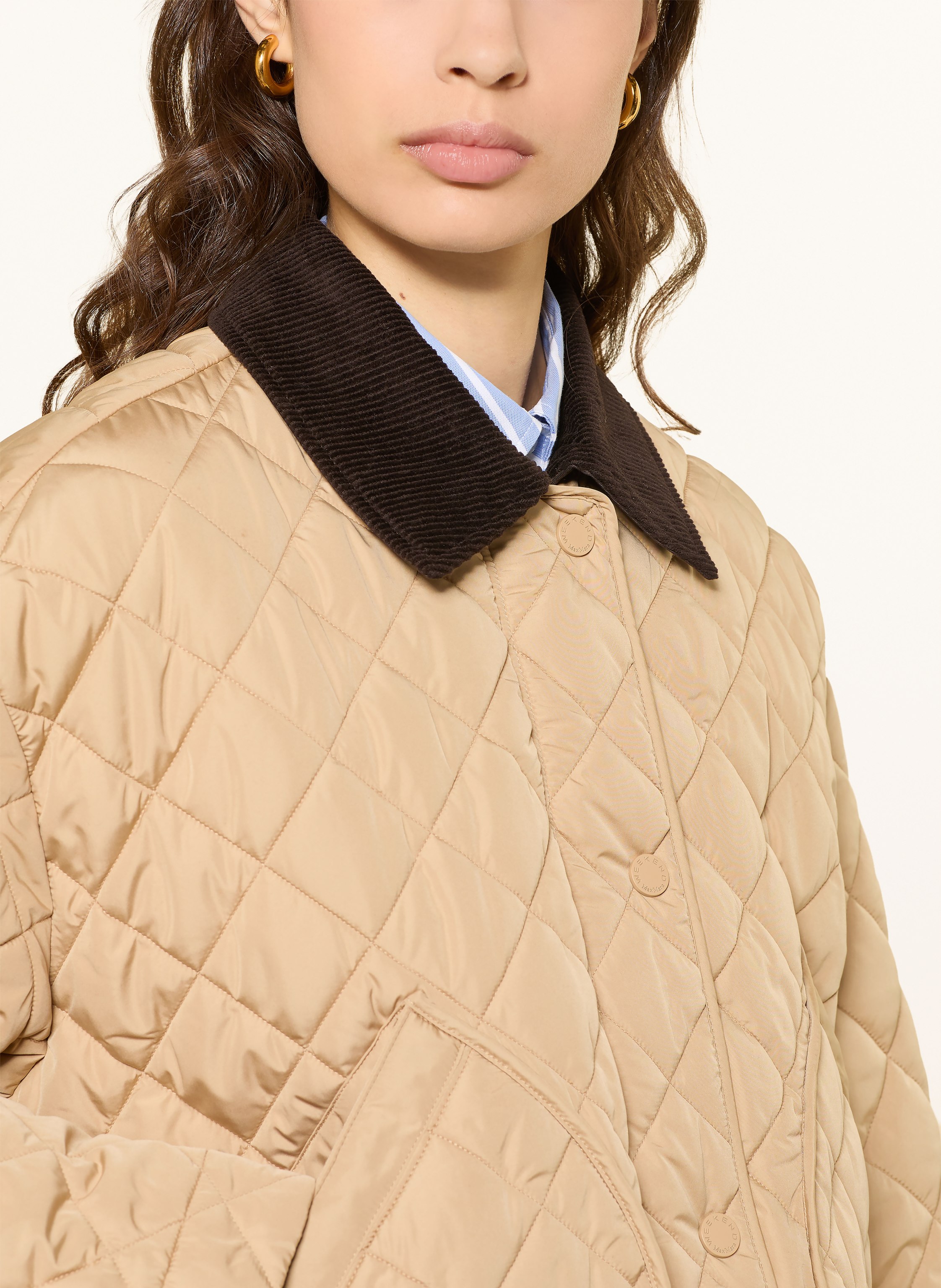 Thumbnail - Weekend Max Mara Steppjacke Kaki beige