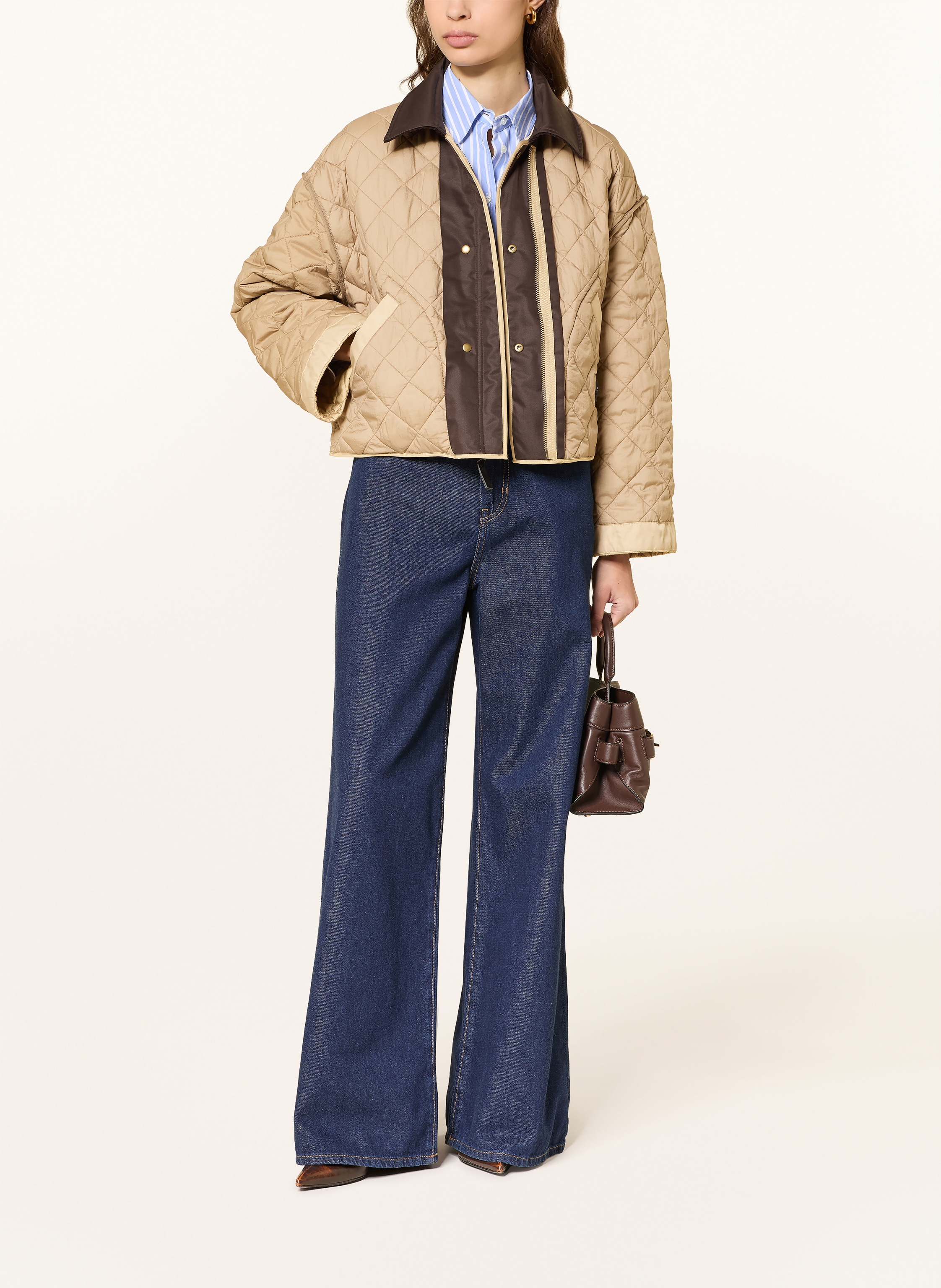 Thumbnail - Weekend Max Mara Steppjacke Kaki beige