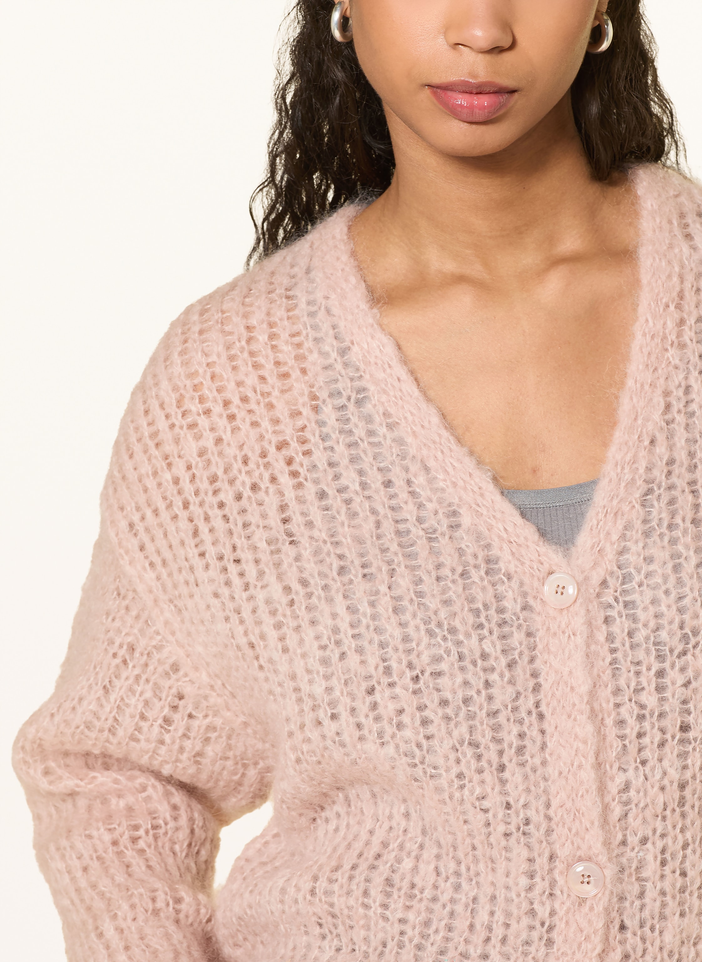 Thumbnail - Weekend Max Mara Strickjacke Danza Aus Mohair beige