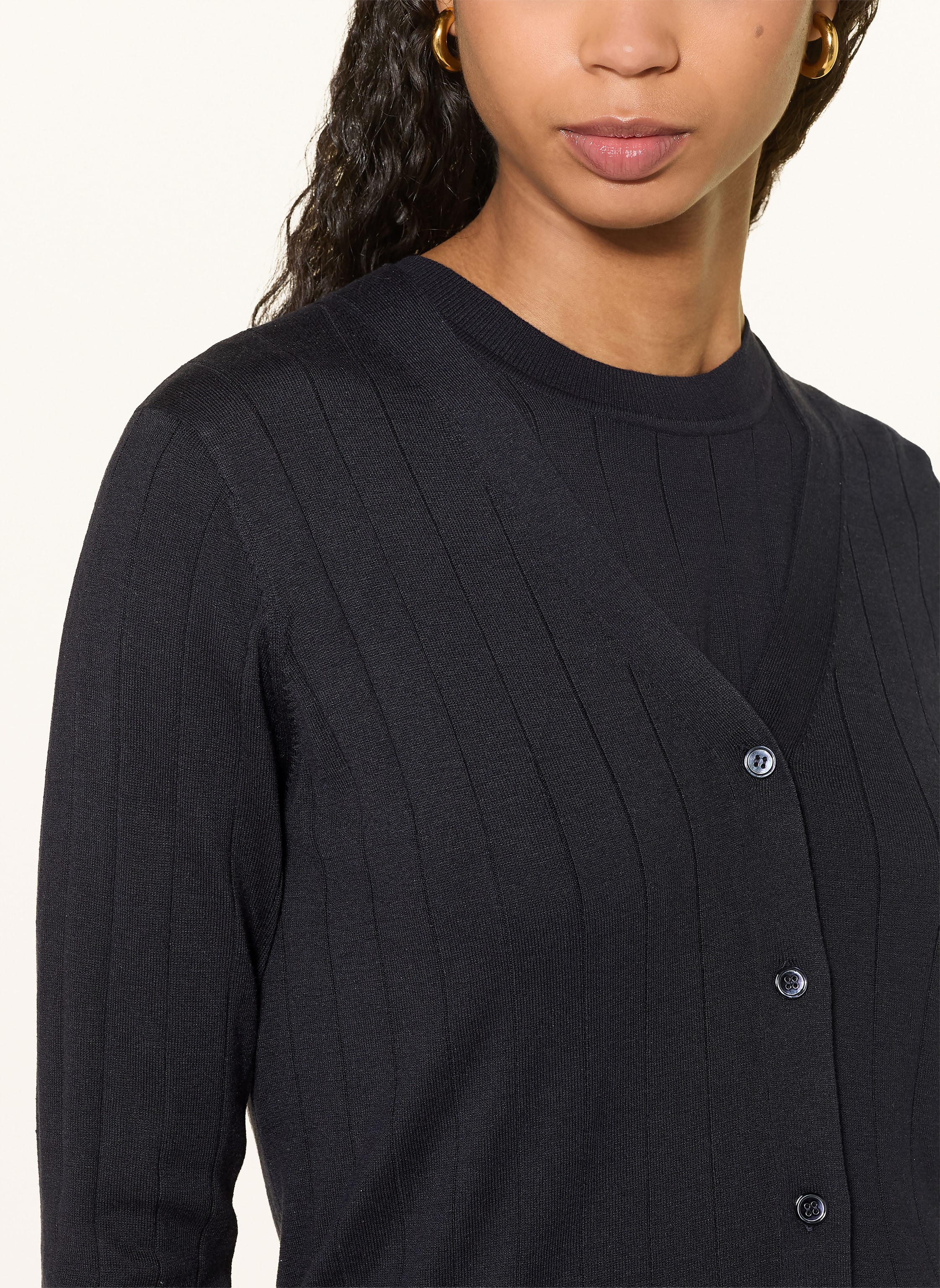 Thumbnail - Mm By Max Mara Strickjacke Briose Aus Seide blau