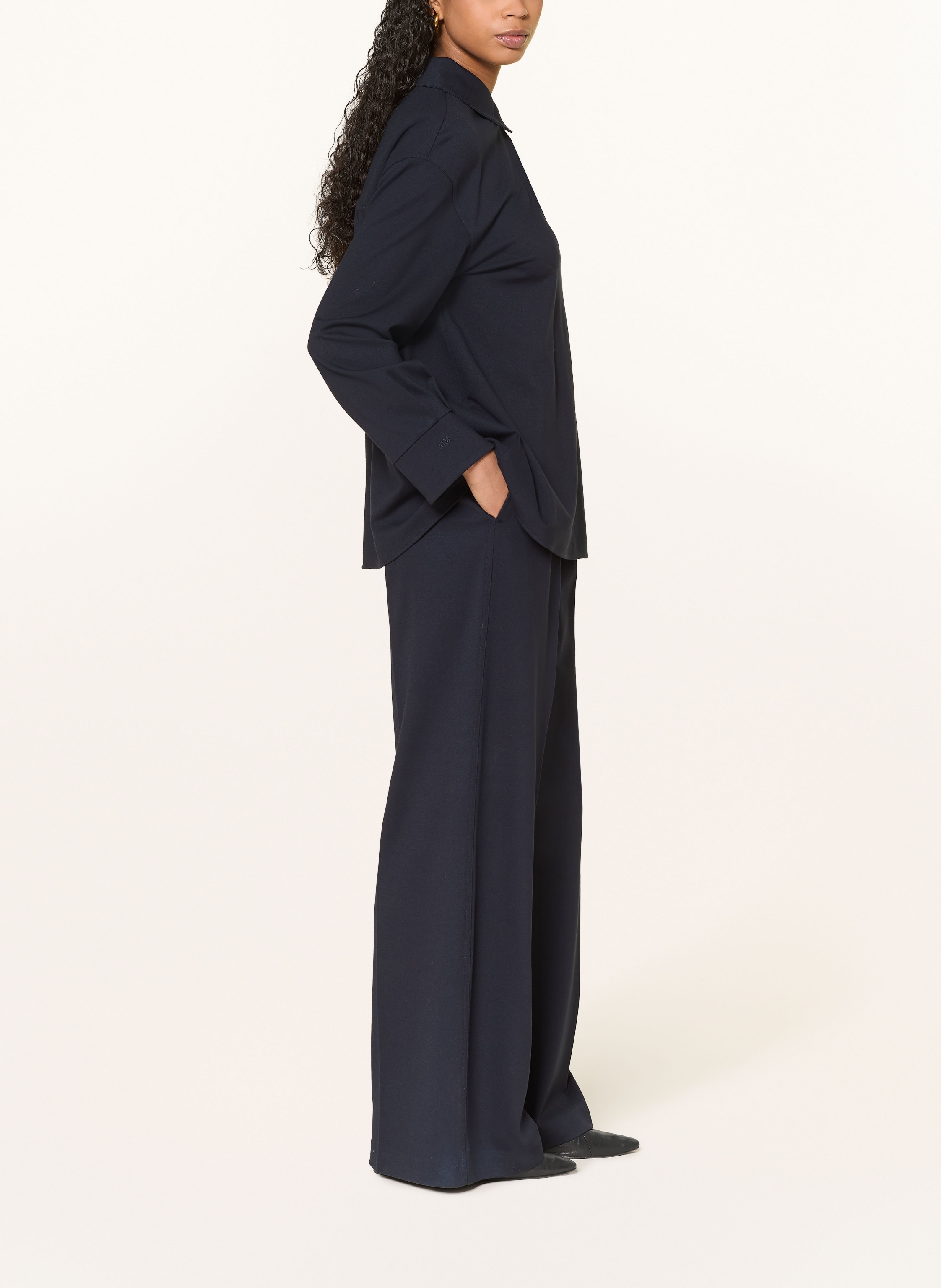 Thumbnail - Mm By Max Mara Marlenehose Ginnico blau