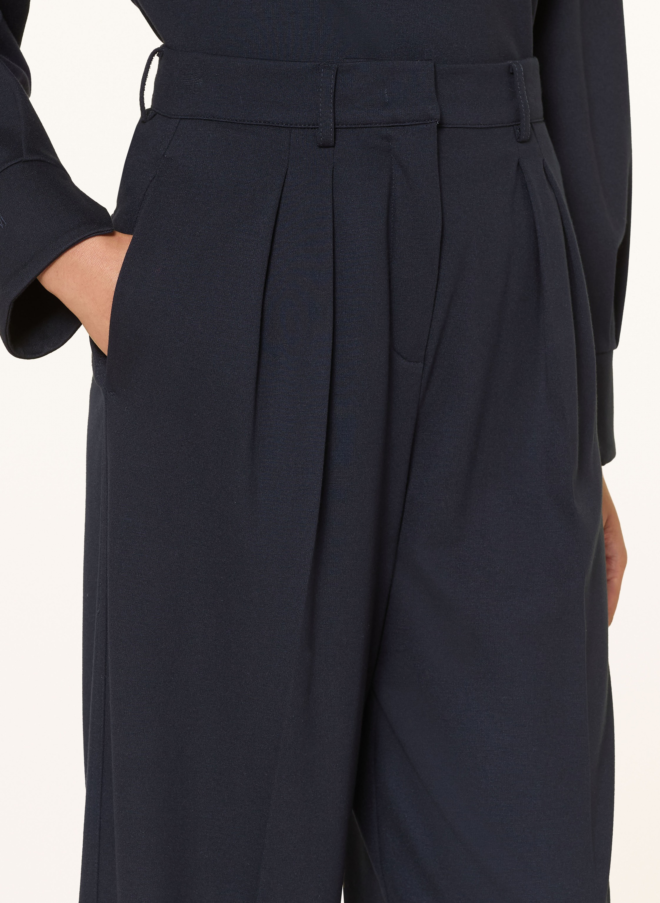 Thumbnail - Mm By Max Mara Marlenehose Ginnico blau