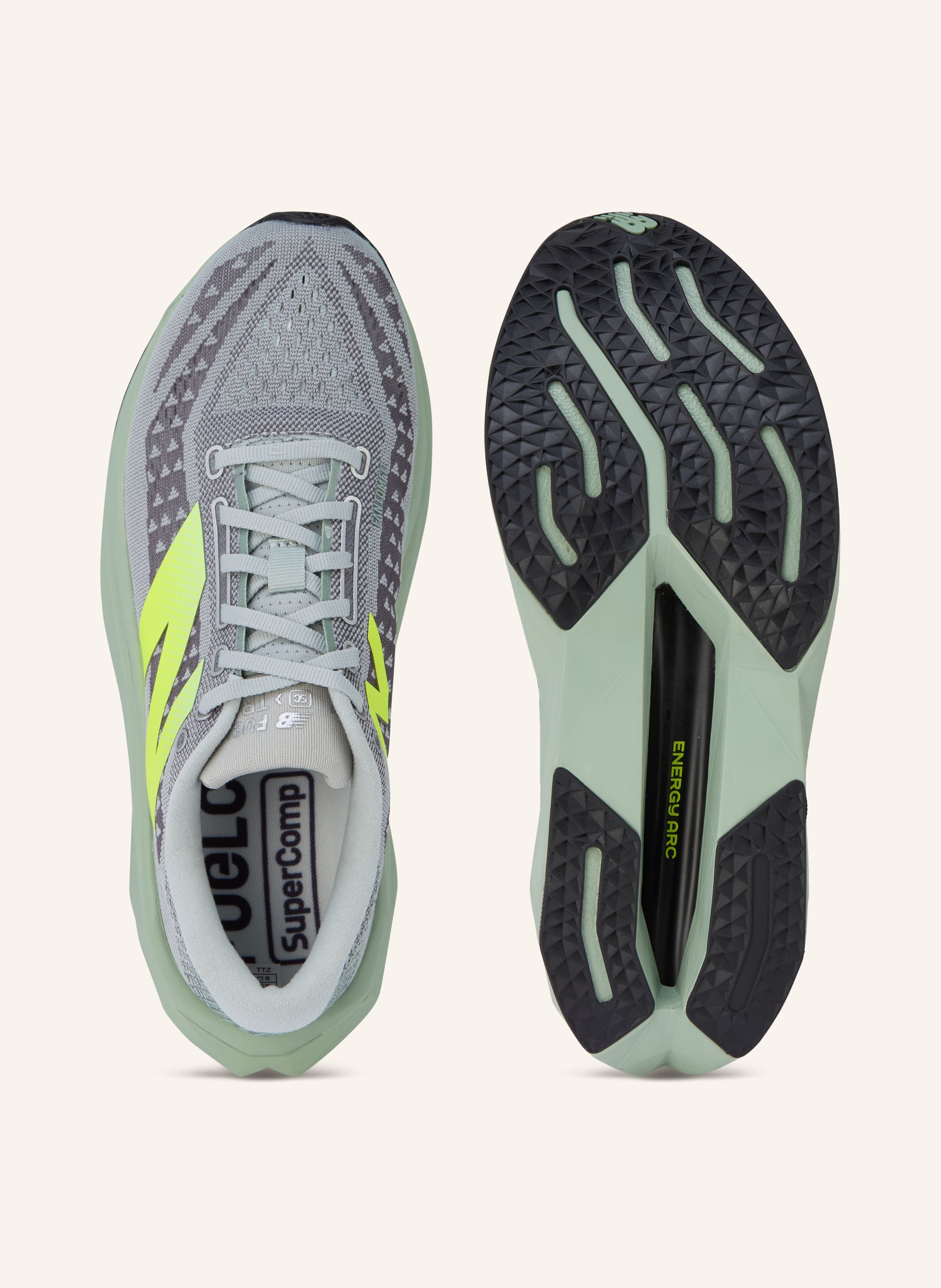 Thumbnail - New Balance Laufschuhe Fuelcell Supercomp Trainer v3 grau