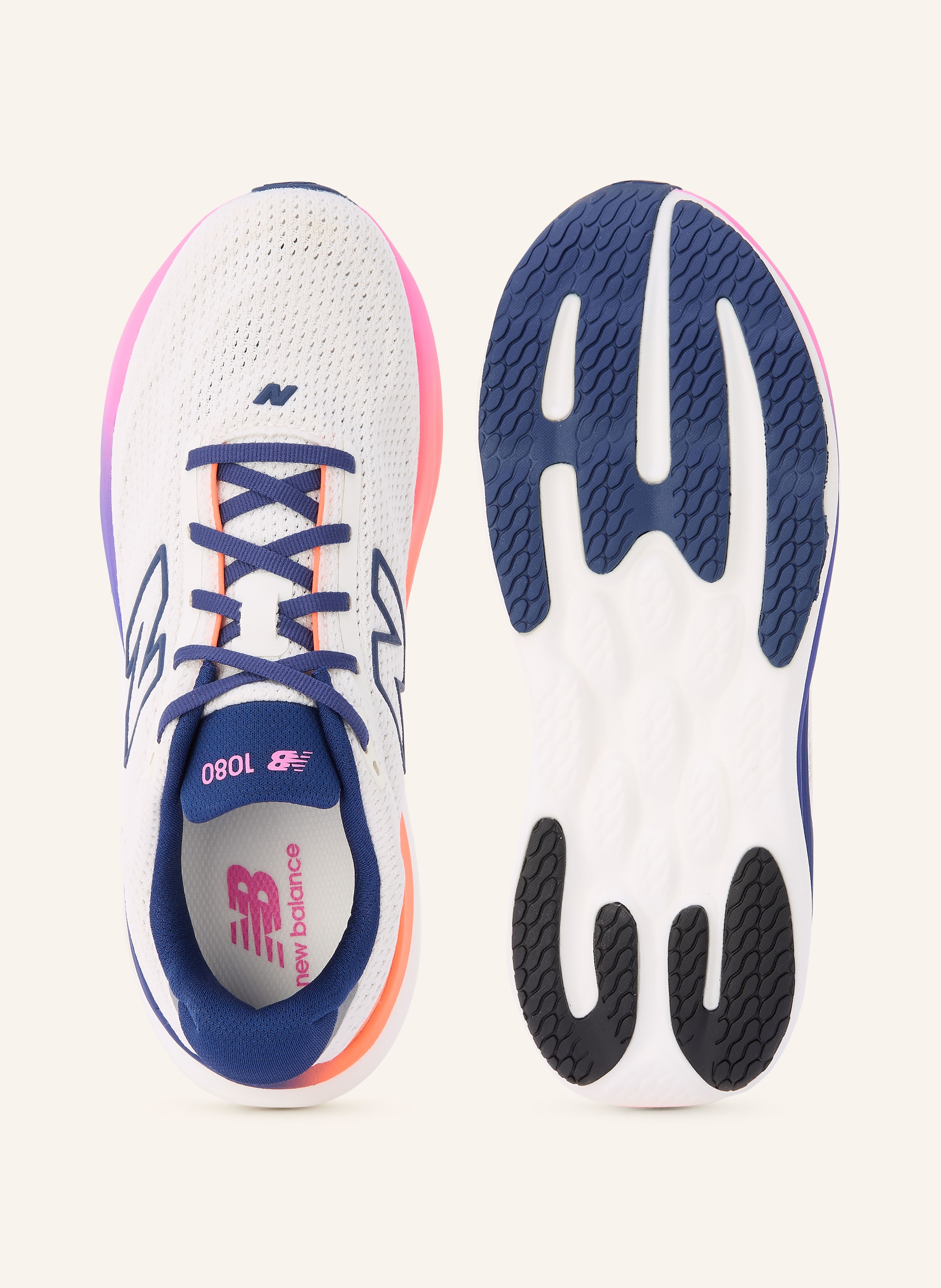 Thumbnail - New Balance Laufschuhe 1080V15 weiss