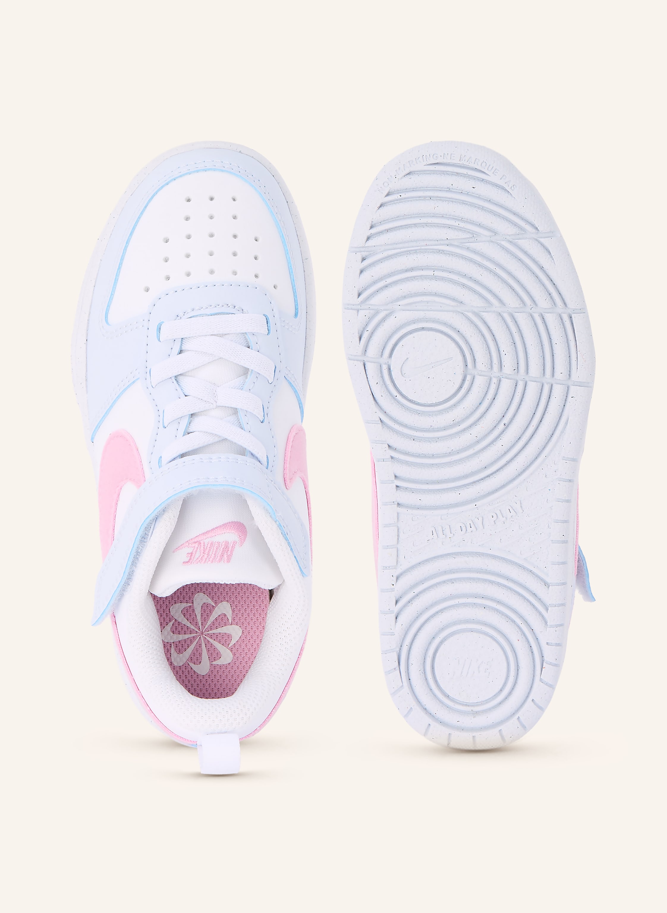 Thumbnail - Nike Sneaker Court Borough Low Ess+ weiss