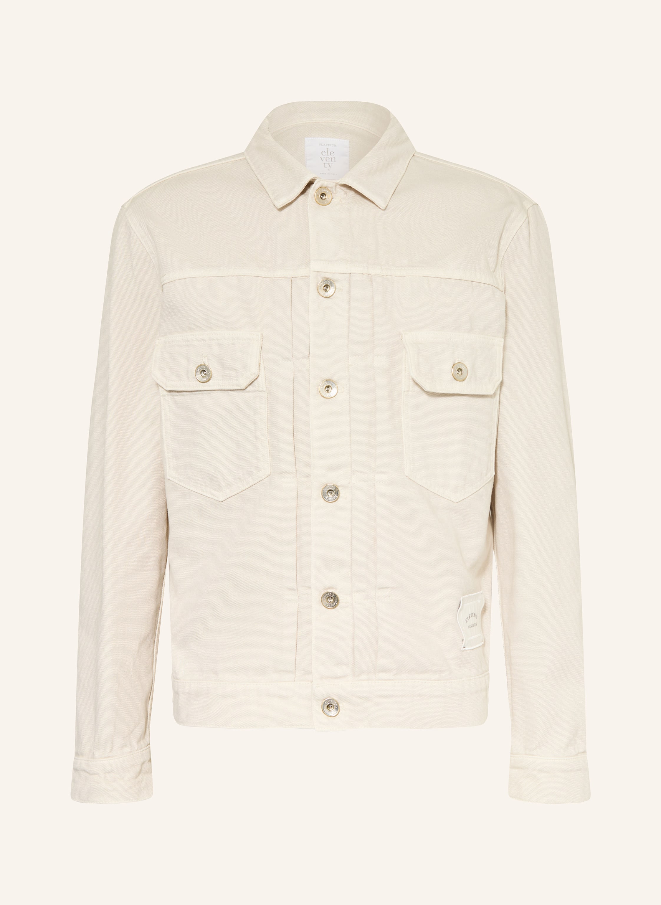 Eleventy Jeansjacke beige