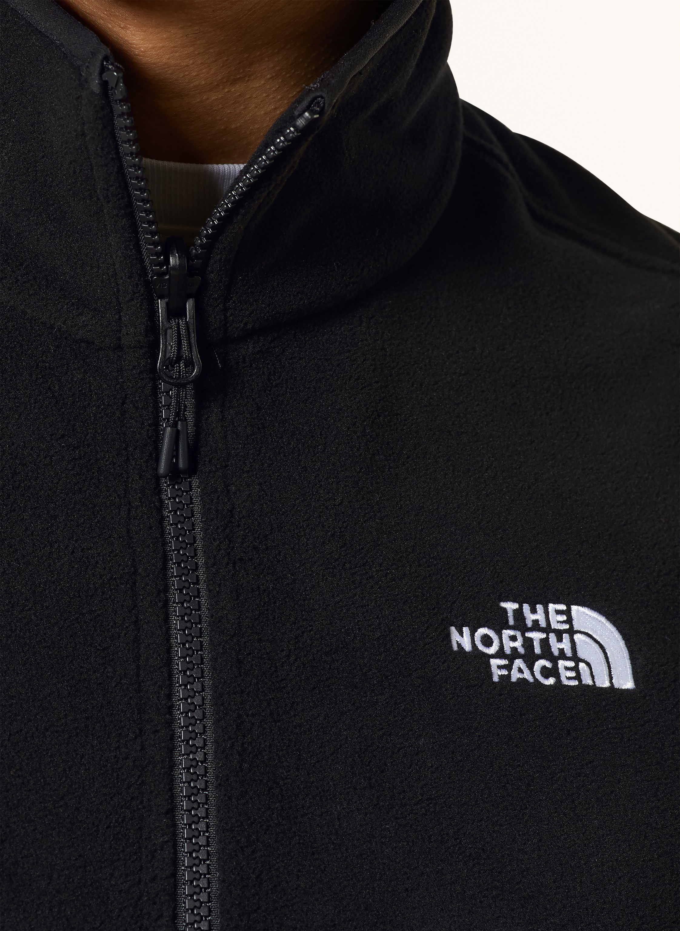 Thumbnail - The North Face Fleeceweste Glacier schwarz