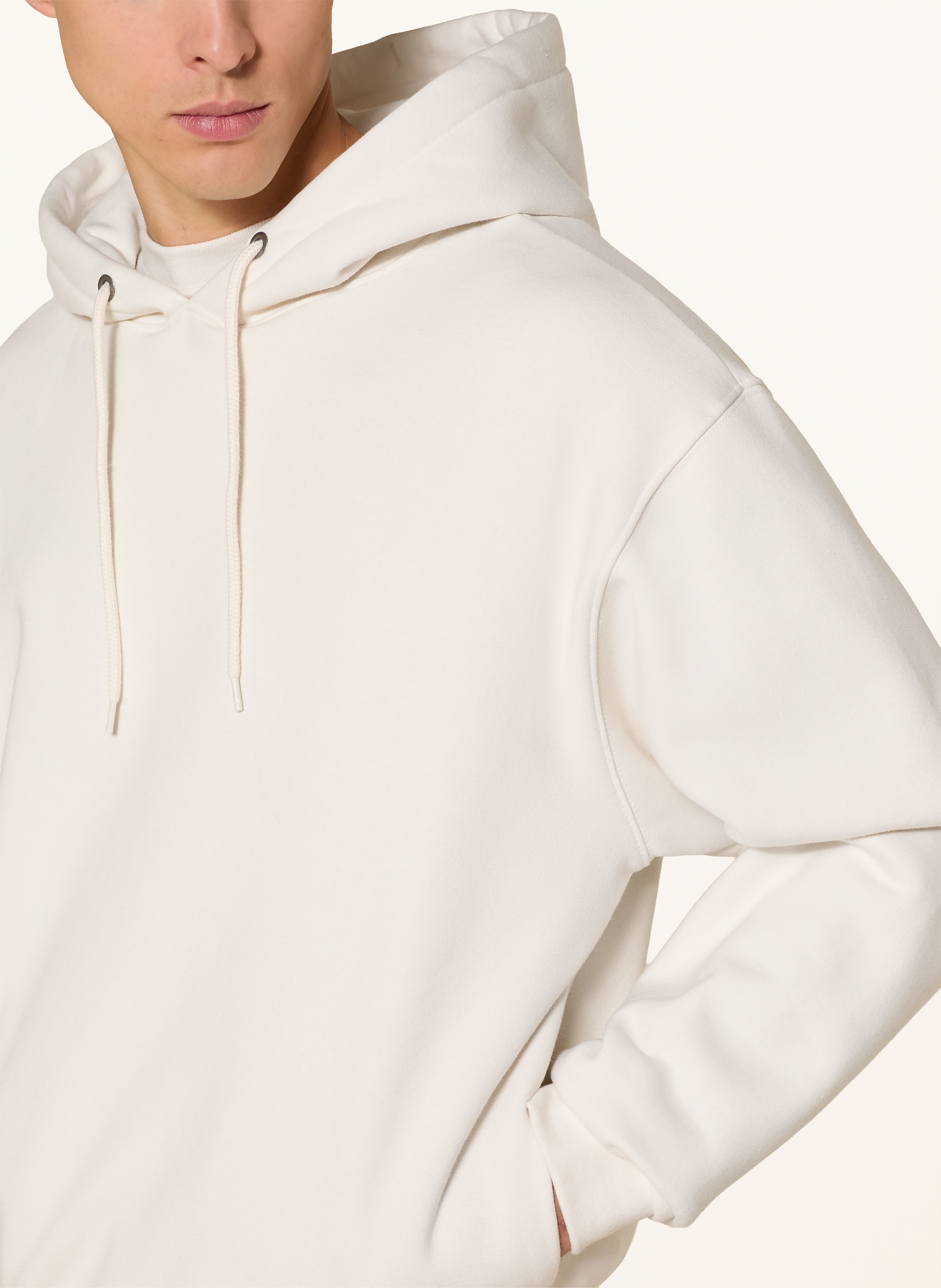 Thumbnail - The North Face Oversized-Hoodie Red Box weiss