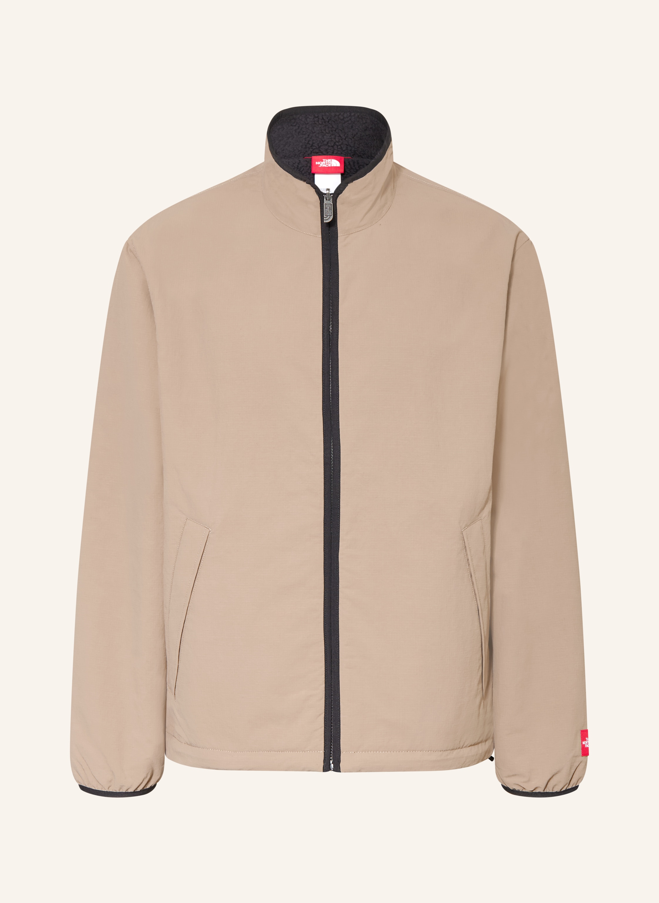 The North Face Jacke Red Box Reversible Zum Wenden beige