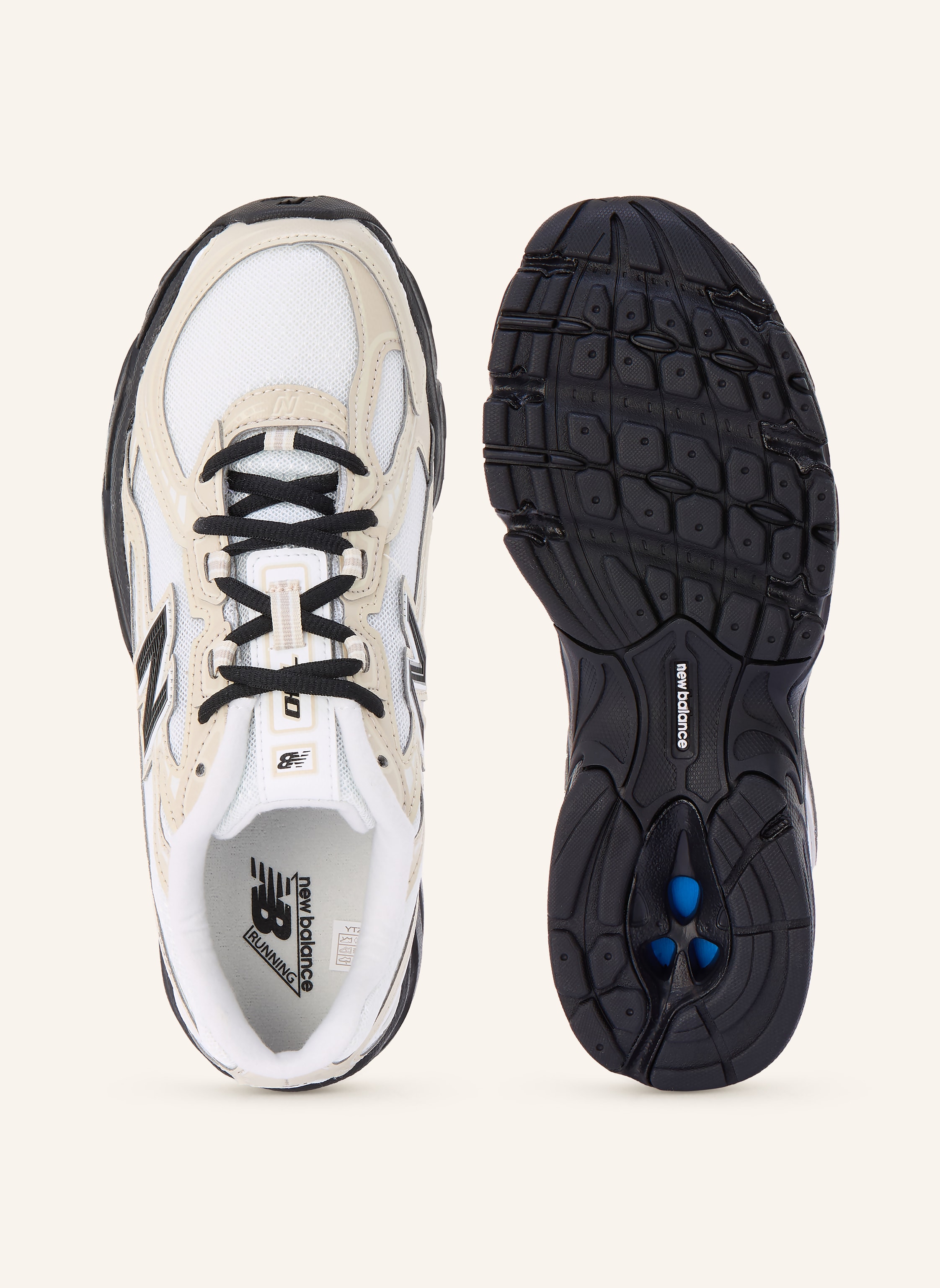 Thumbnail - New Balance Sneaker 740 beige