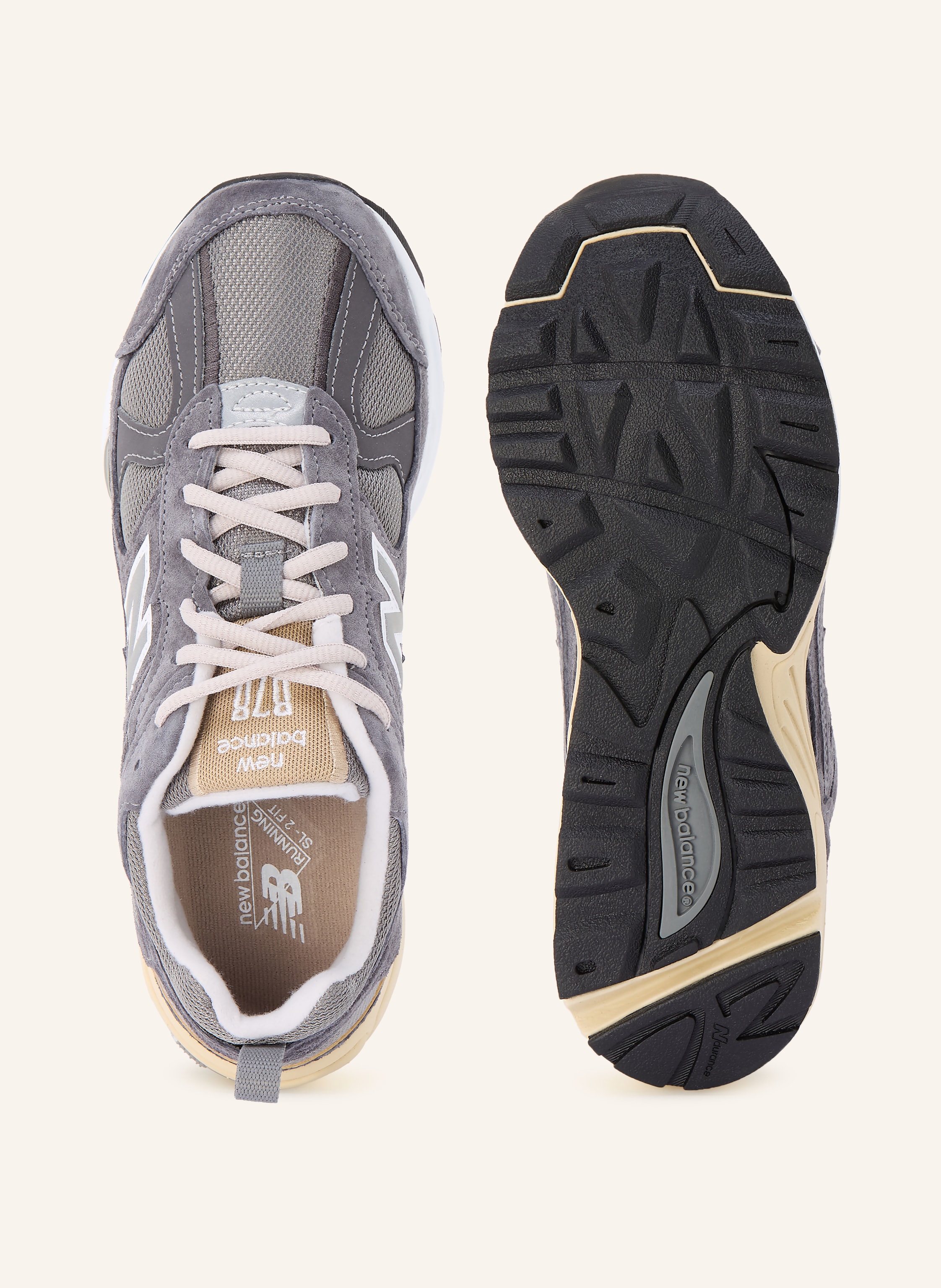 Thumbnail - New Balance Sneaker 878 grau