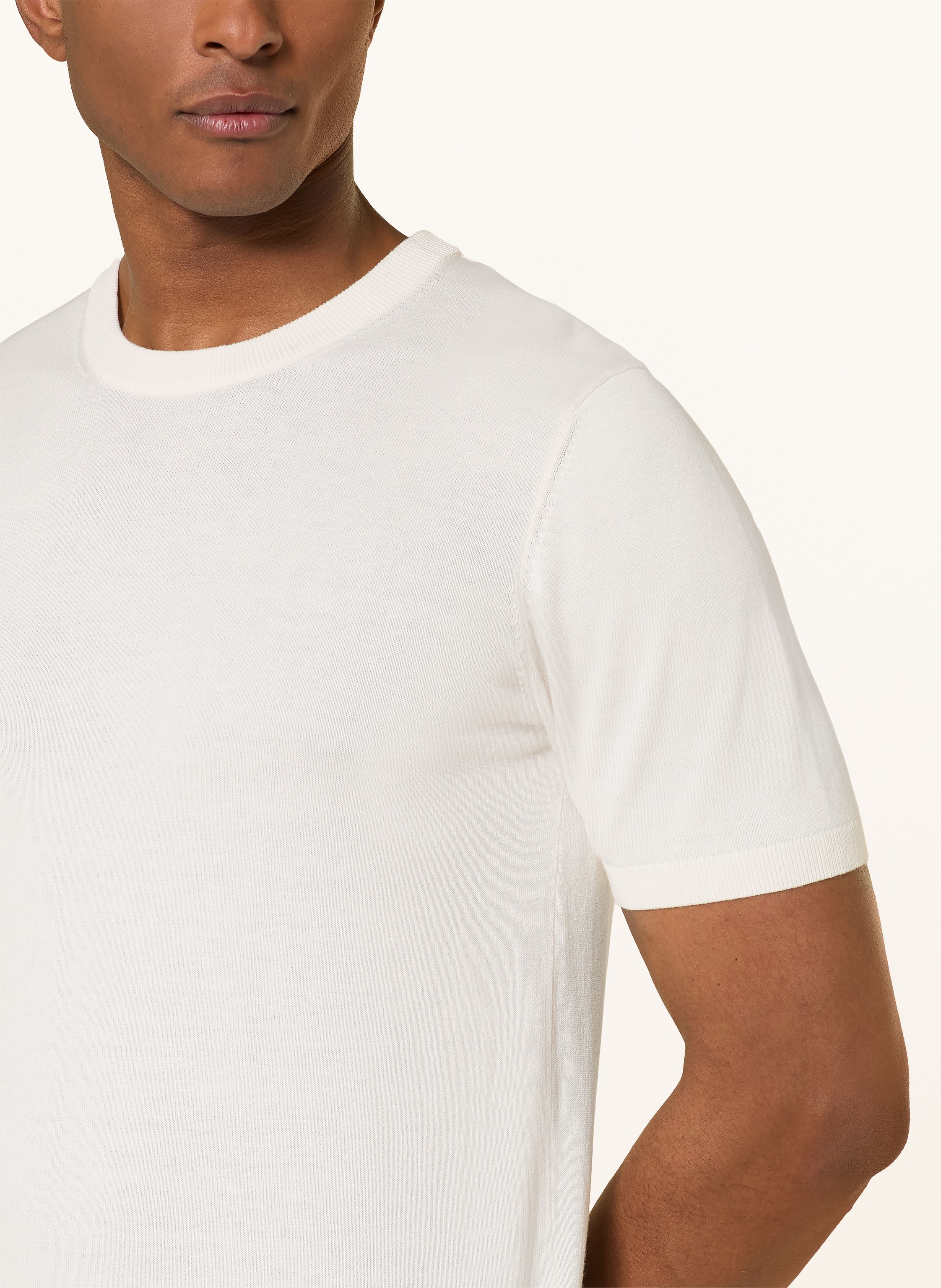 Thumbnail - Roy Robson Strickshirt weiss