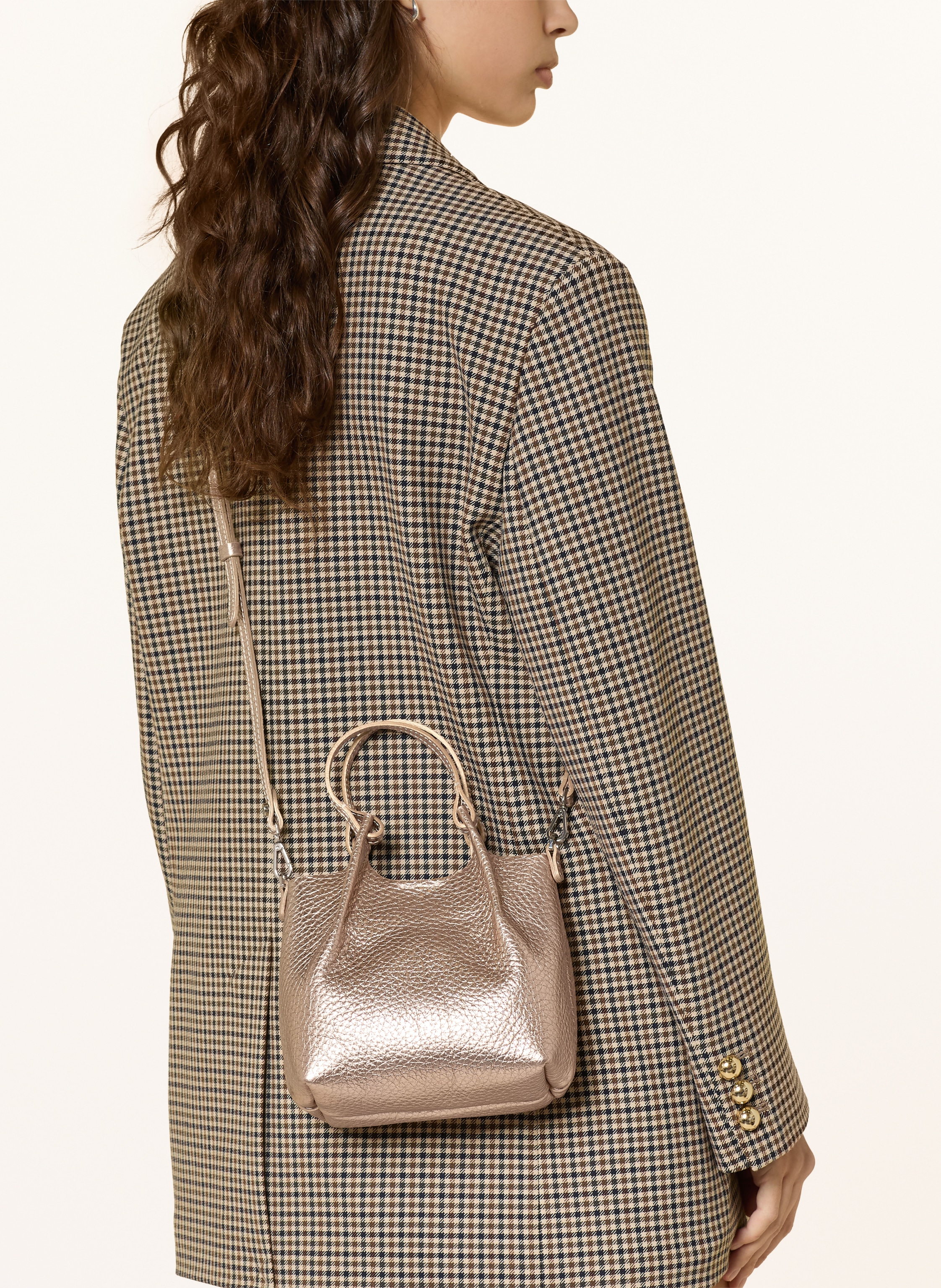 Thumbnail - Gianni Chiarini Umhängetasche Dua Mini rosegold