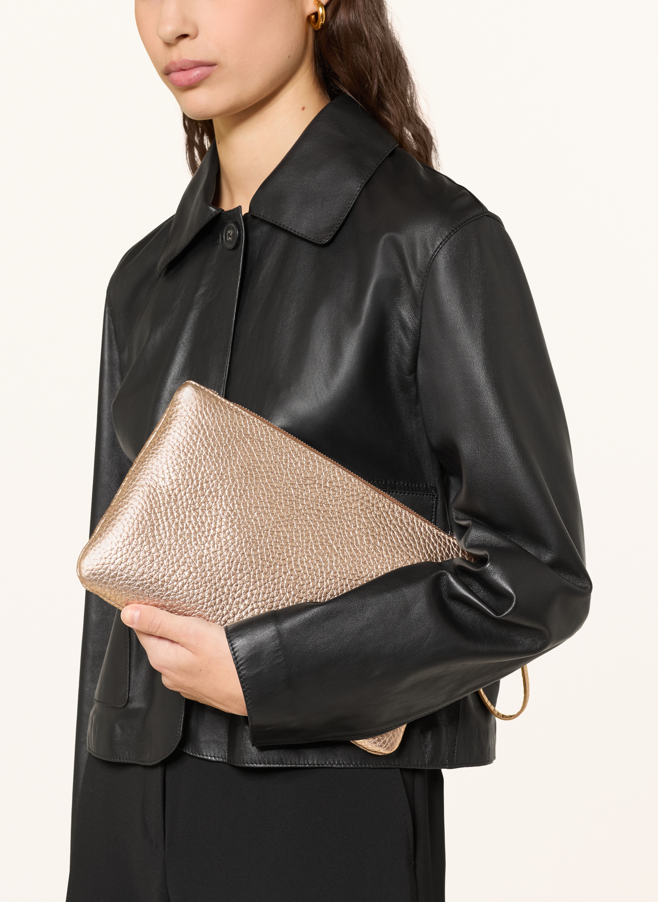 Thumbnail - Gianni Chiarini Shopper Dua Xl Mit Pouch rosegold