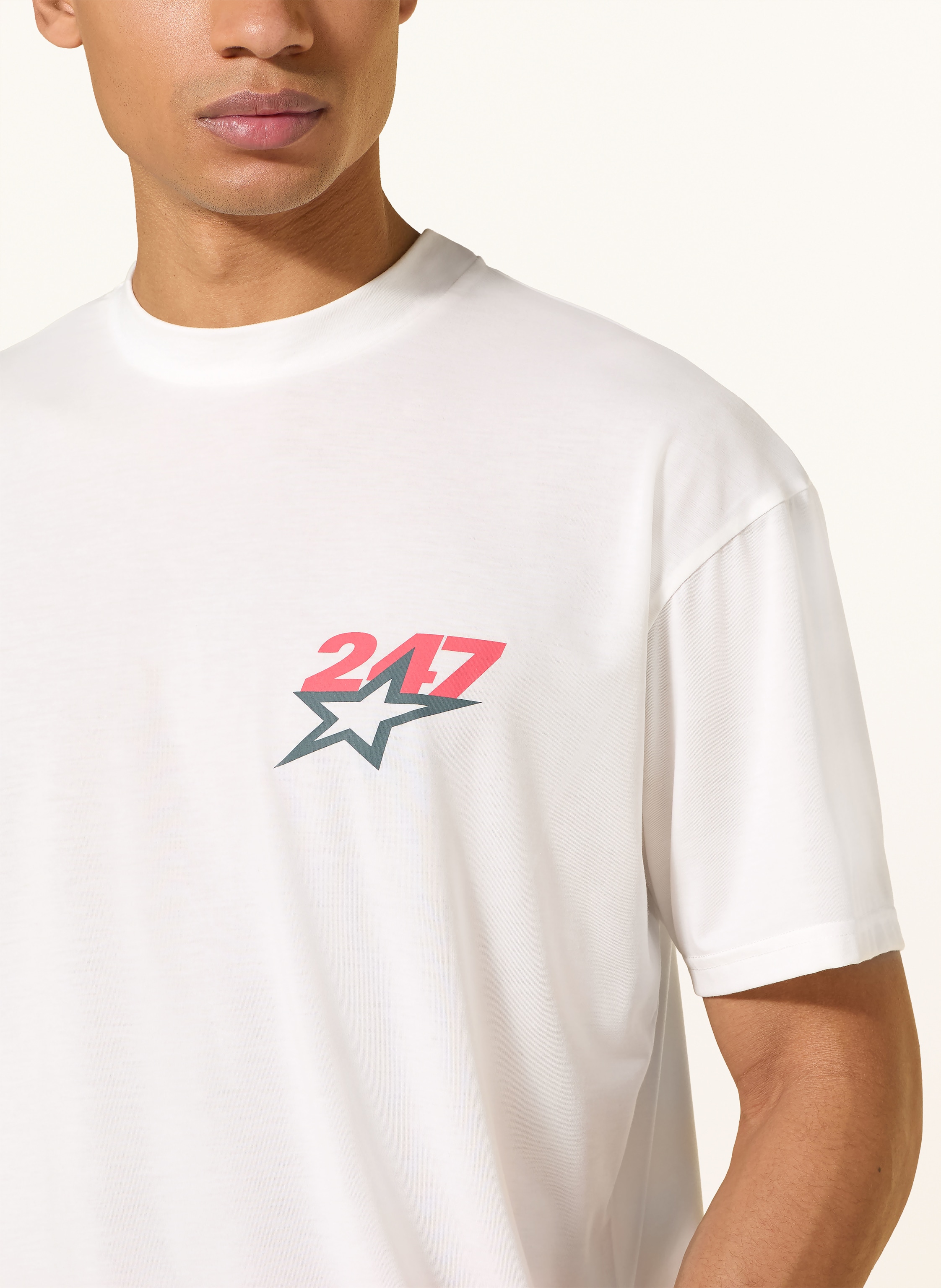 Thumbnail - 247 Represent Oversized-Shirt Team 247 weiss