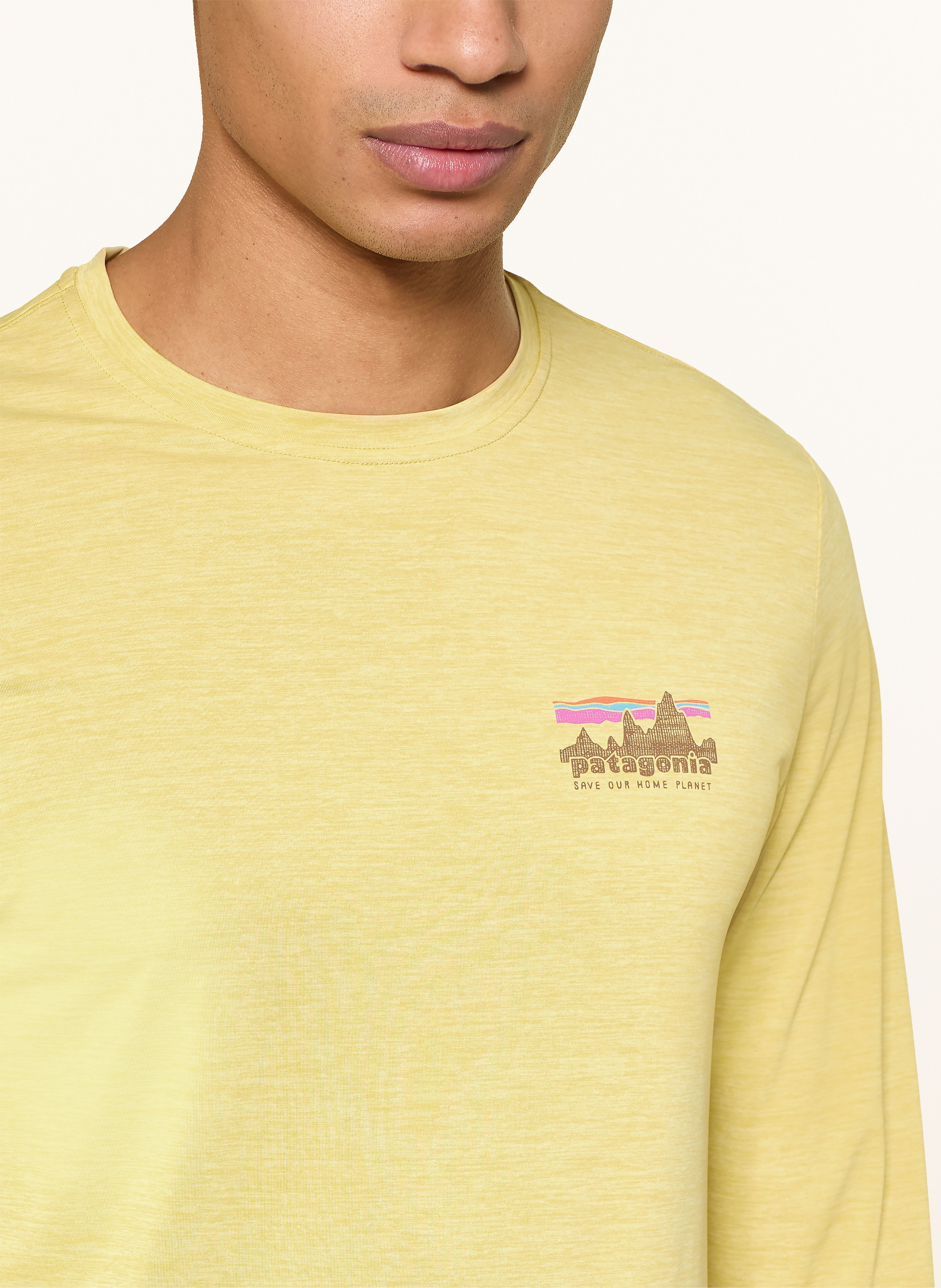 Thumbnail - Patagonia Funktionsshirt Capilene® Cool Daily '73 Skyline gelb