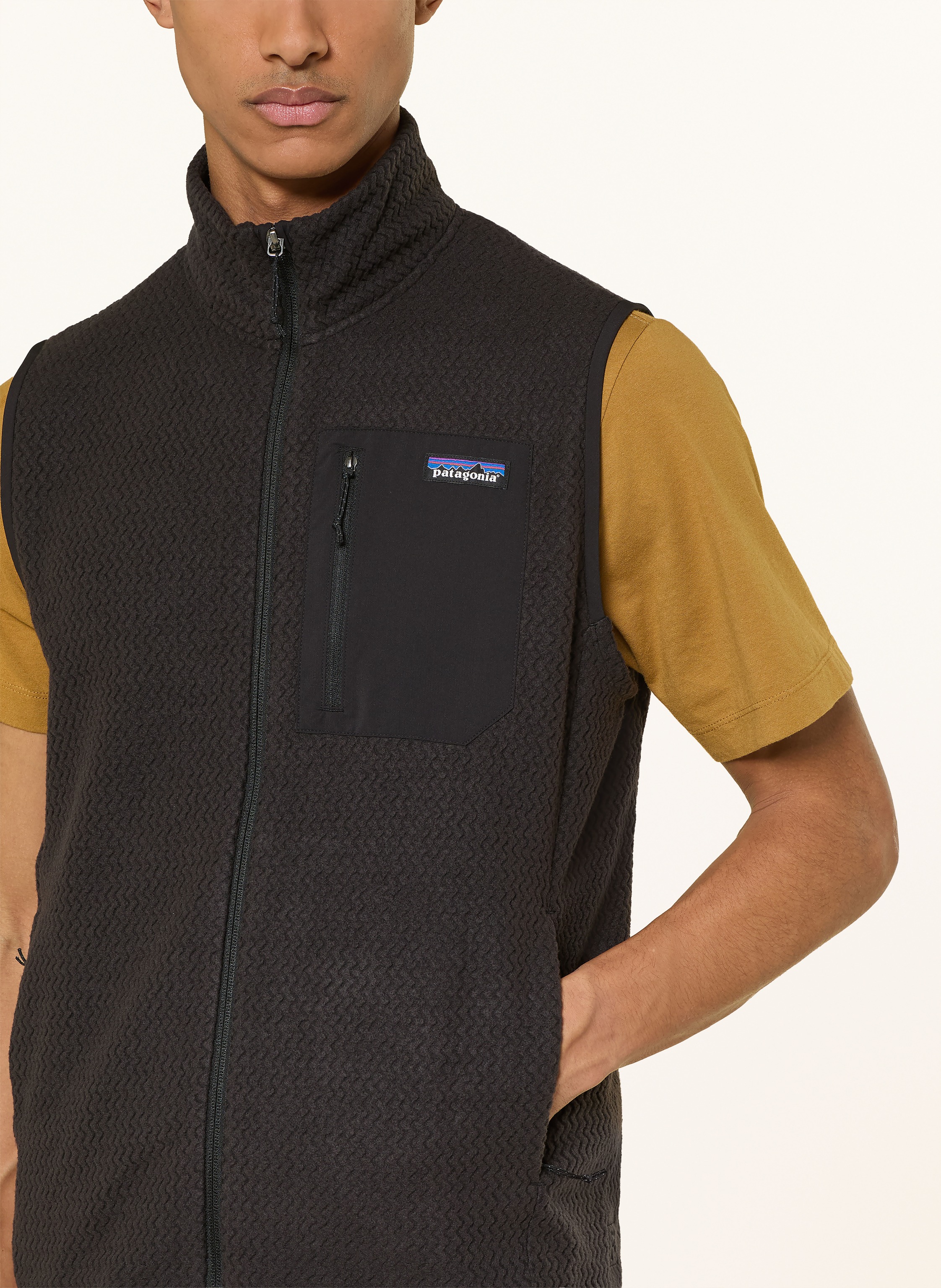 Thumbnail - Patagonia Fleeceweste r1® Air schwarz