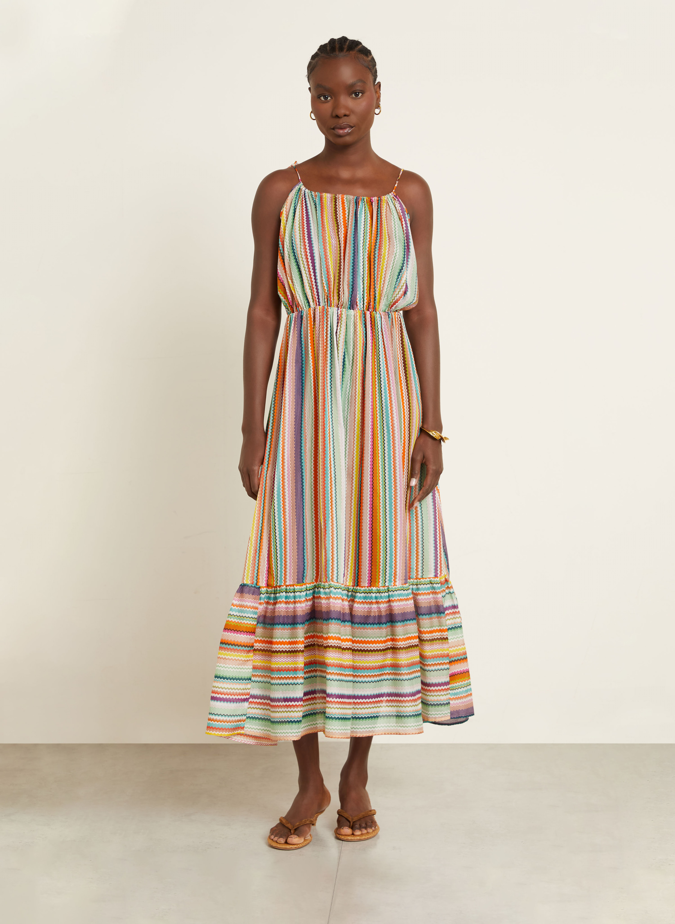 Thumbnail - Missoni Strandkleid orange