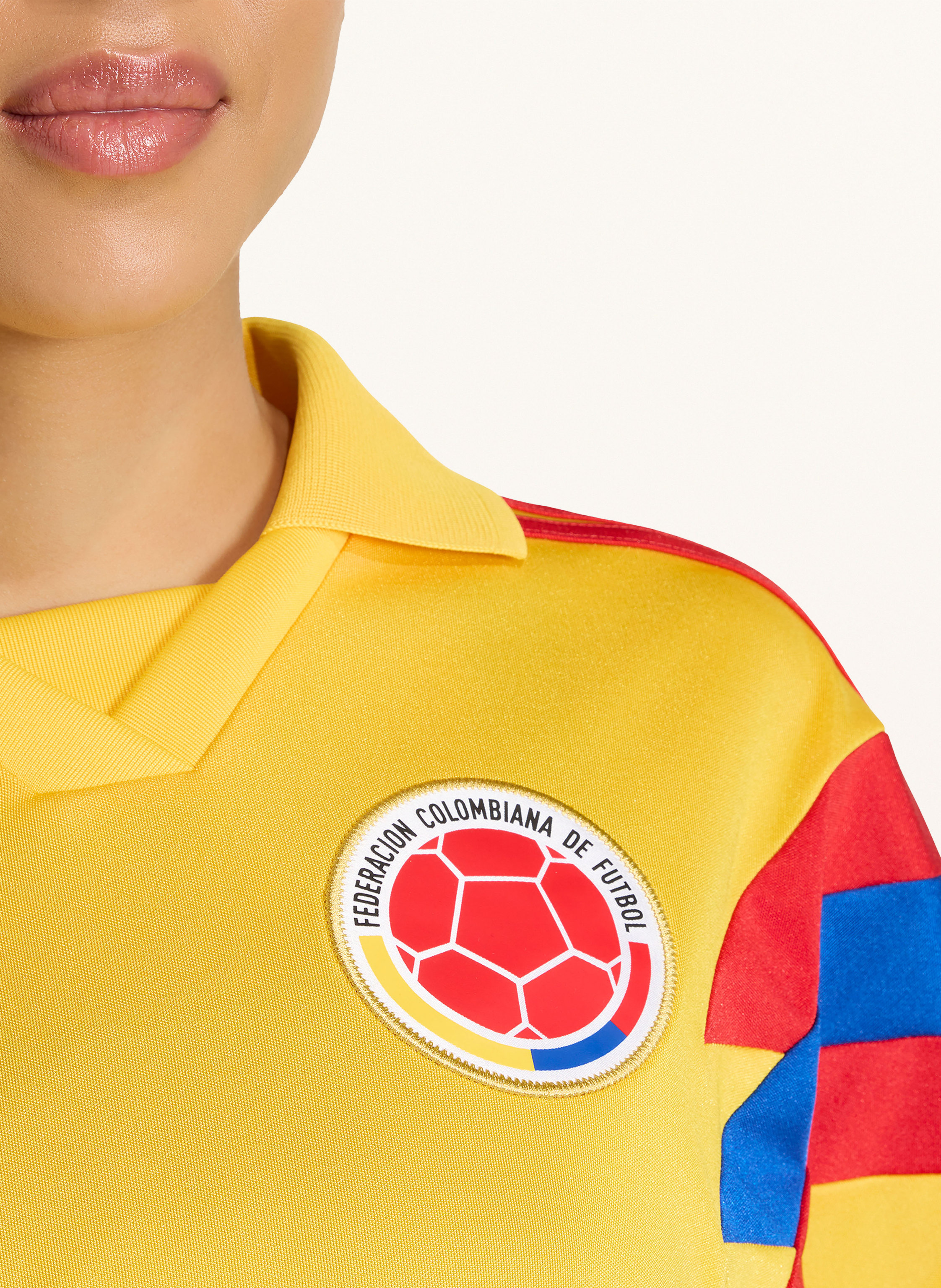 Thumbnail - Adidas Trikot Kolumbien Reconstructed Bringback gelb