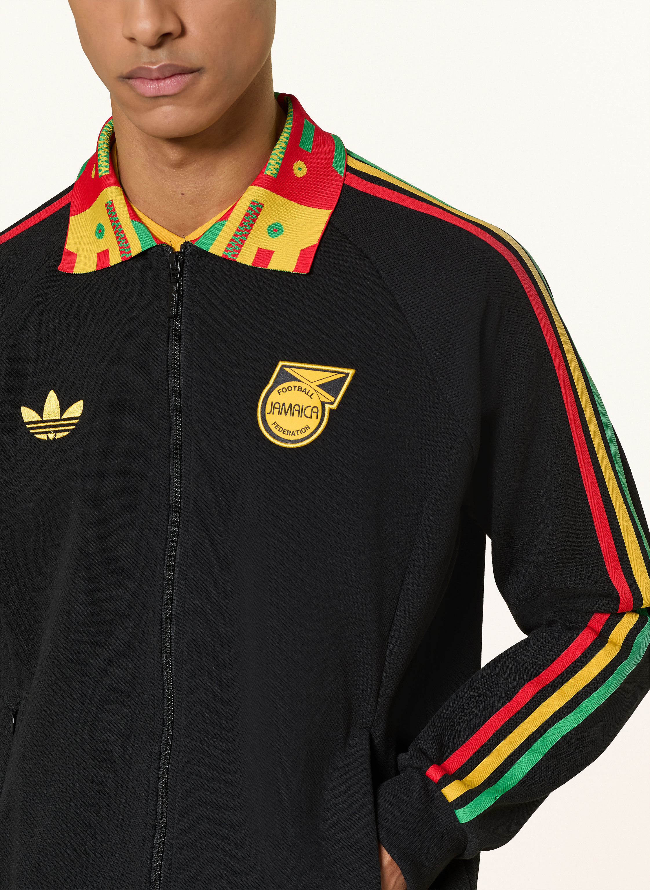 Thumbnail - Adidas Sweatjacke Jamaika X Bob Marley Anthem Auswärts schwarz