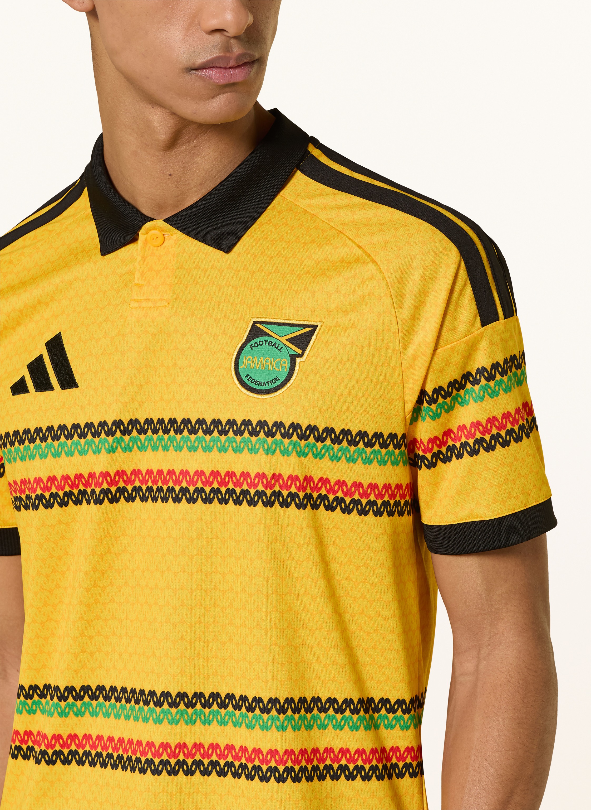 Thumbnail - Adidas Heimtrikot Jamaika 26 gelb