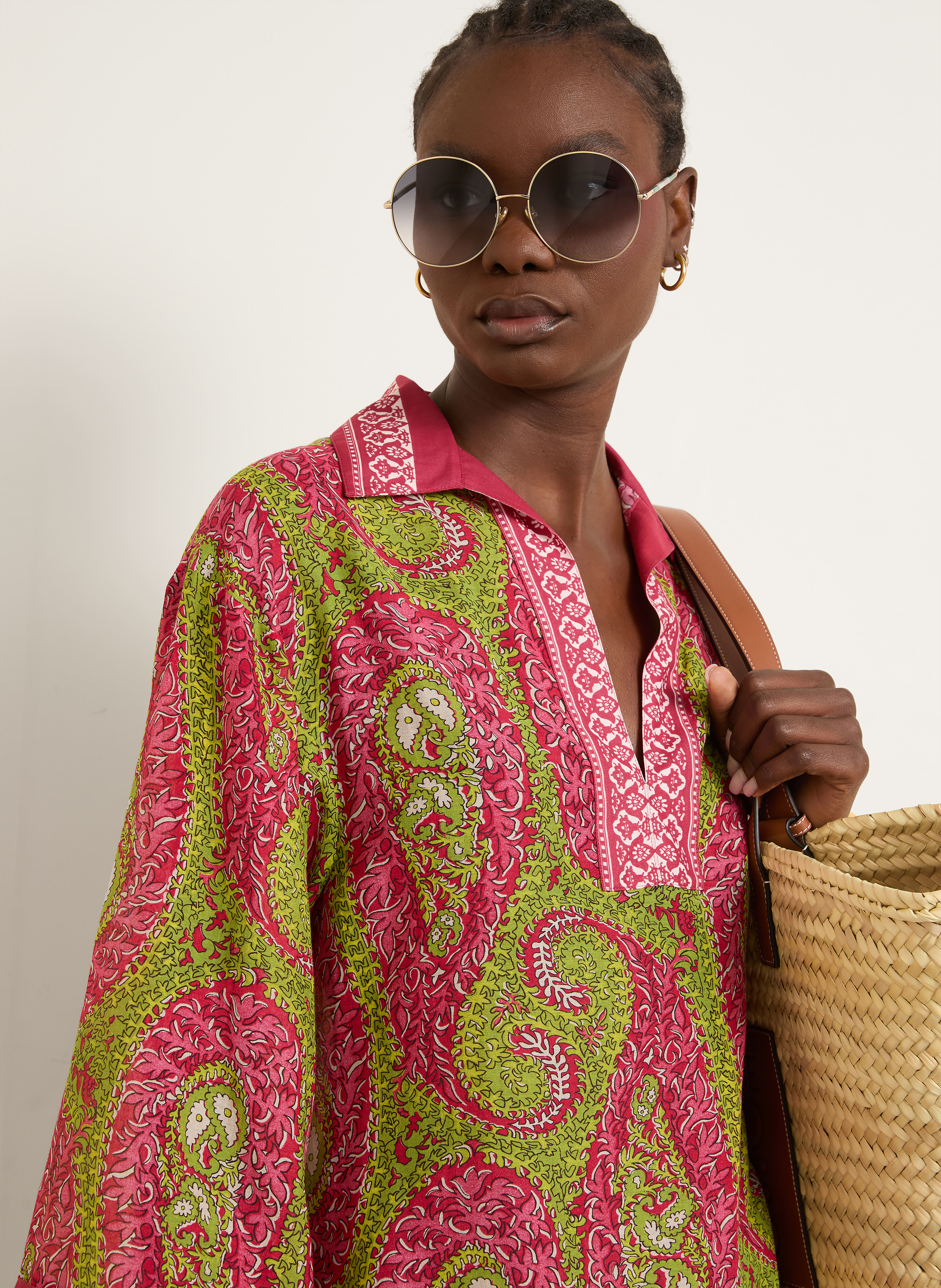 Thumbnail - Etro Strandkleid pink