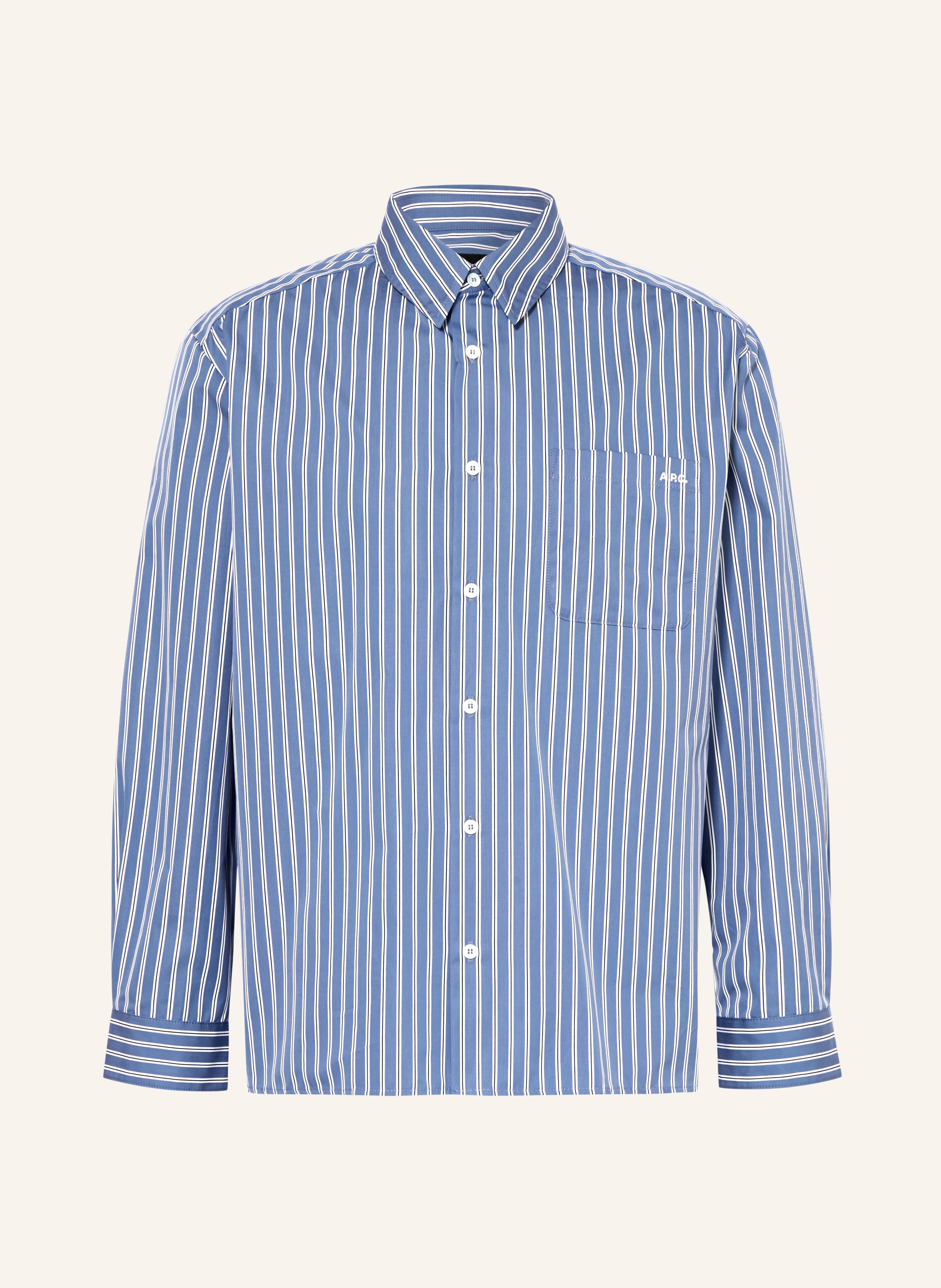 A.P.C. A.P.C. Hemd Regular Fit blau in BLAU / WEISS
