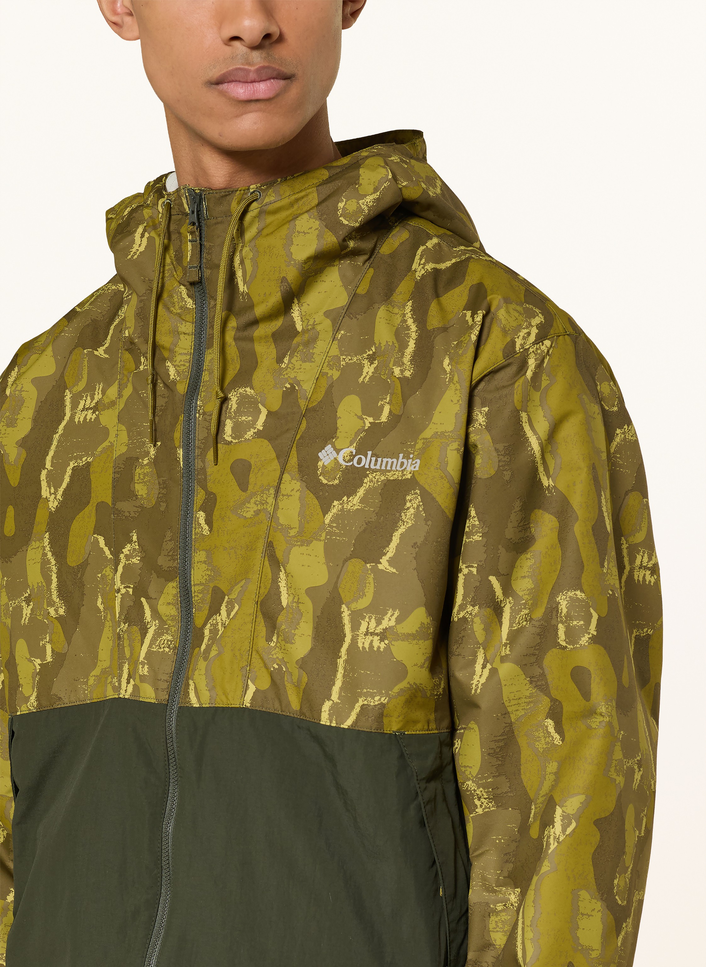 Thumbnail - Columbia Windbreaker Spire Valley™ Novelty gruen