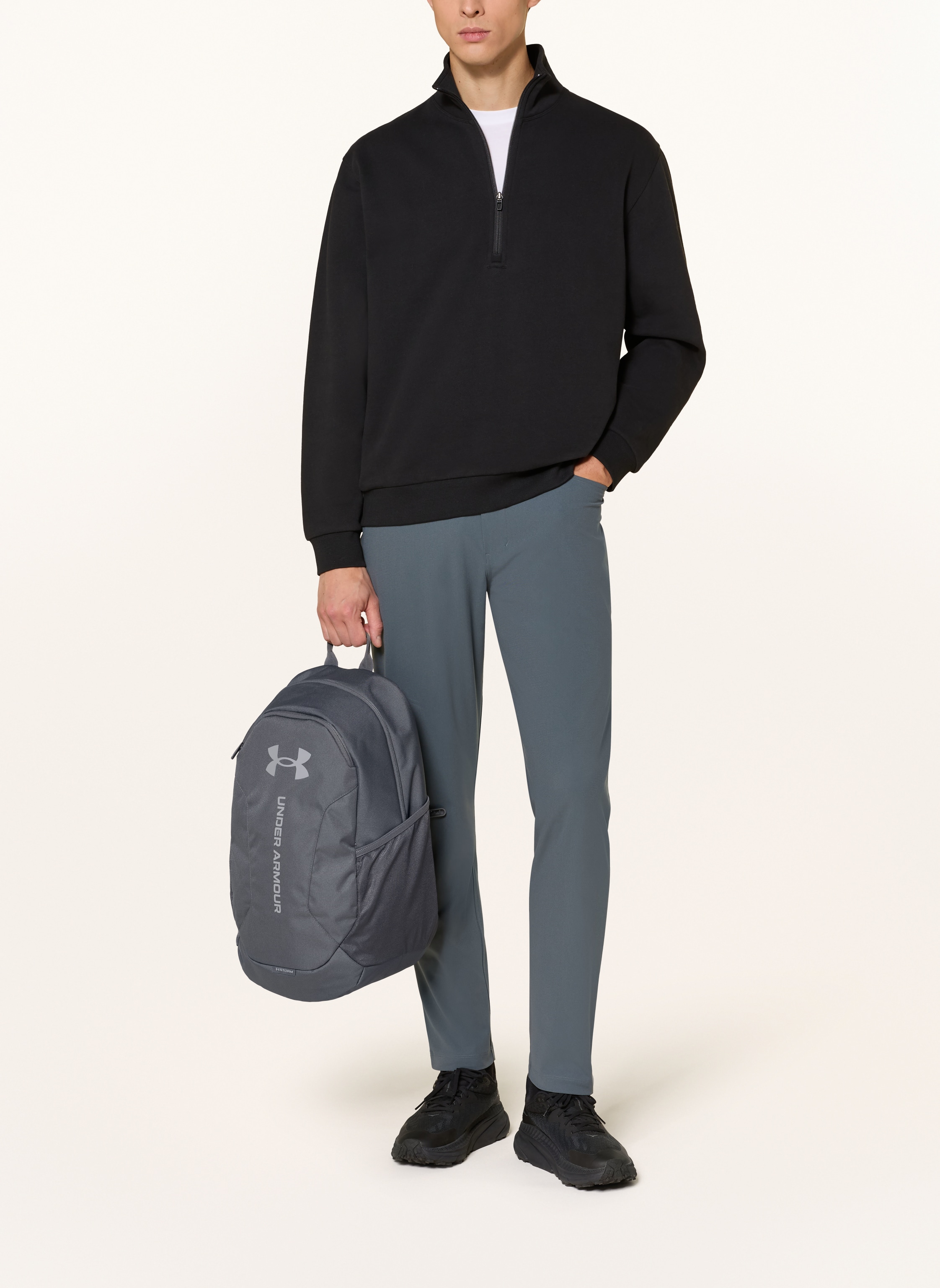 Thumbnail - Under Armour Rucksack Ua Hustle Lite 26,5 L Mit Laptop-Fach grau