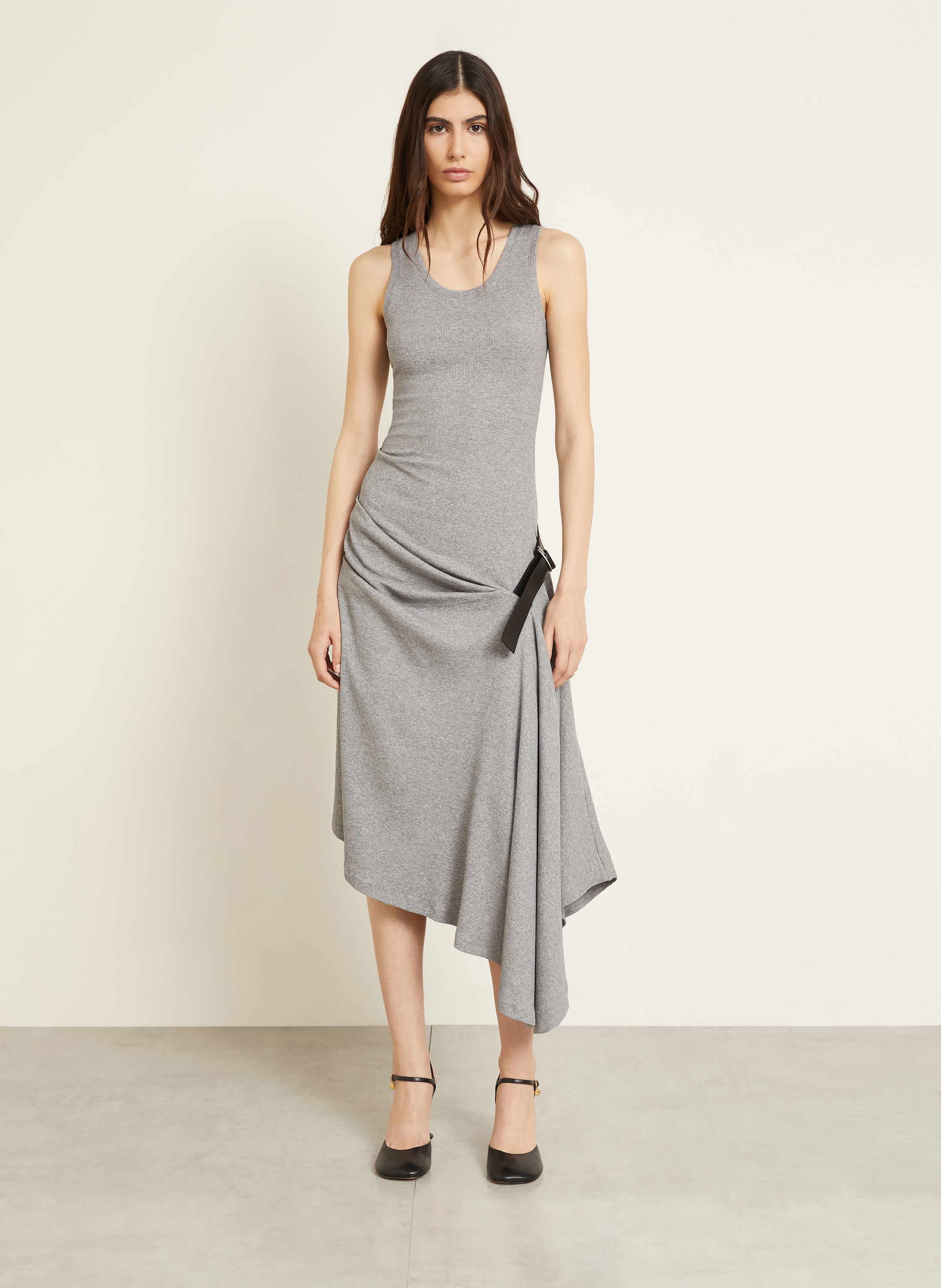 Thumbnail - Loewe Jerseykleid grau