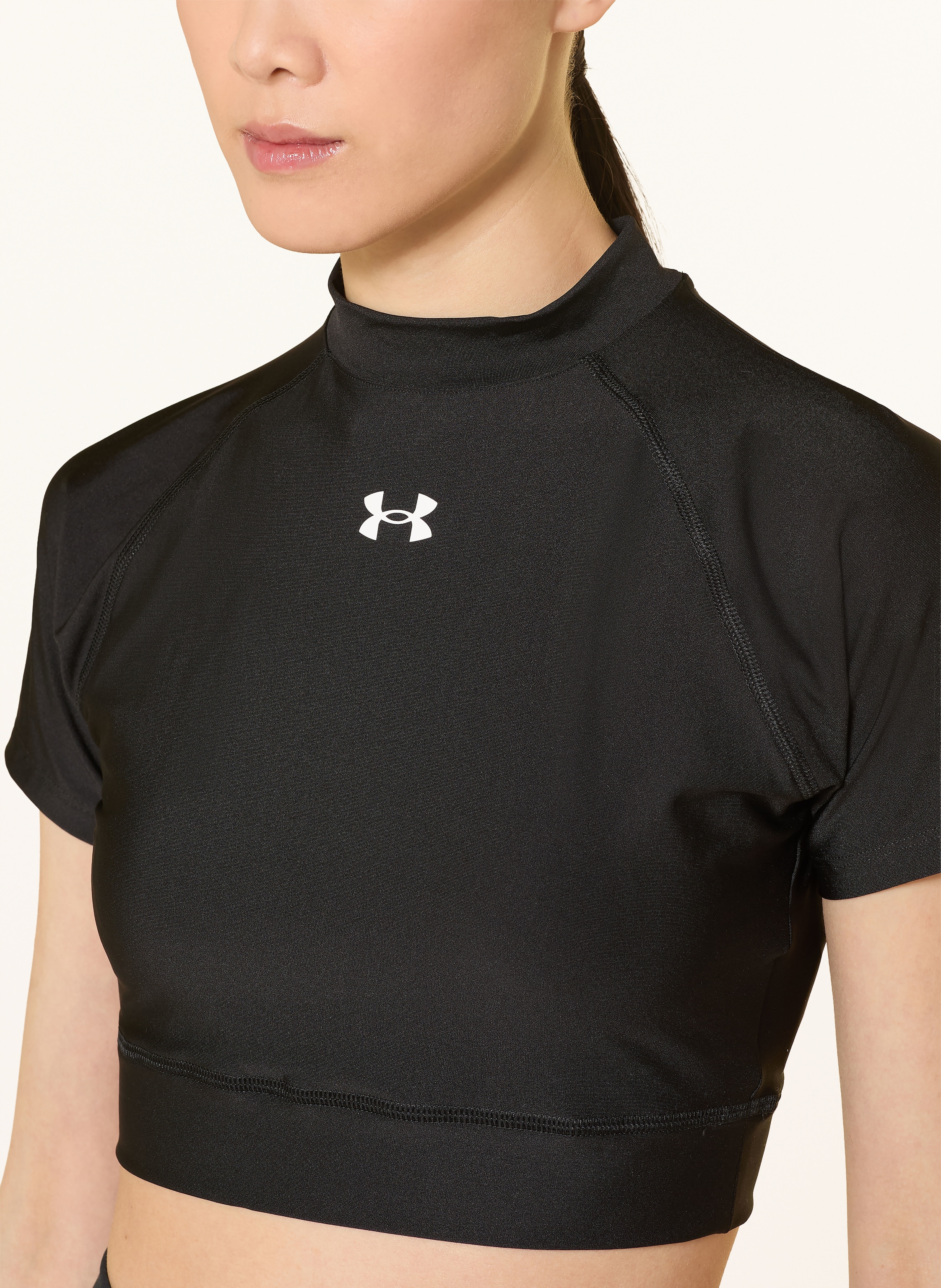 Thumbnail - Under Armour Cropped-Shirt Heatgear® schwarz