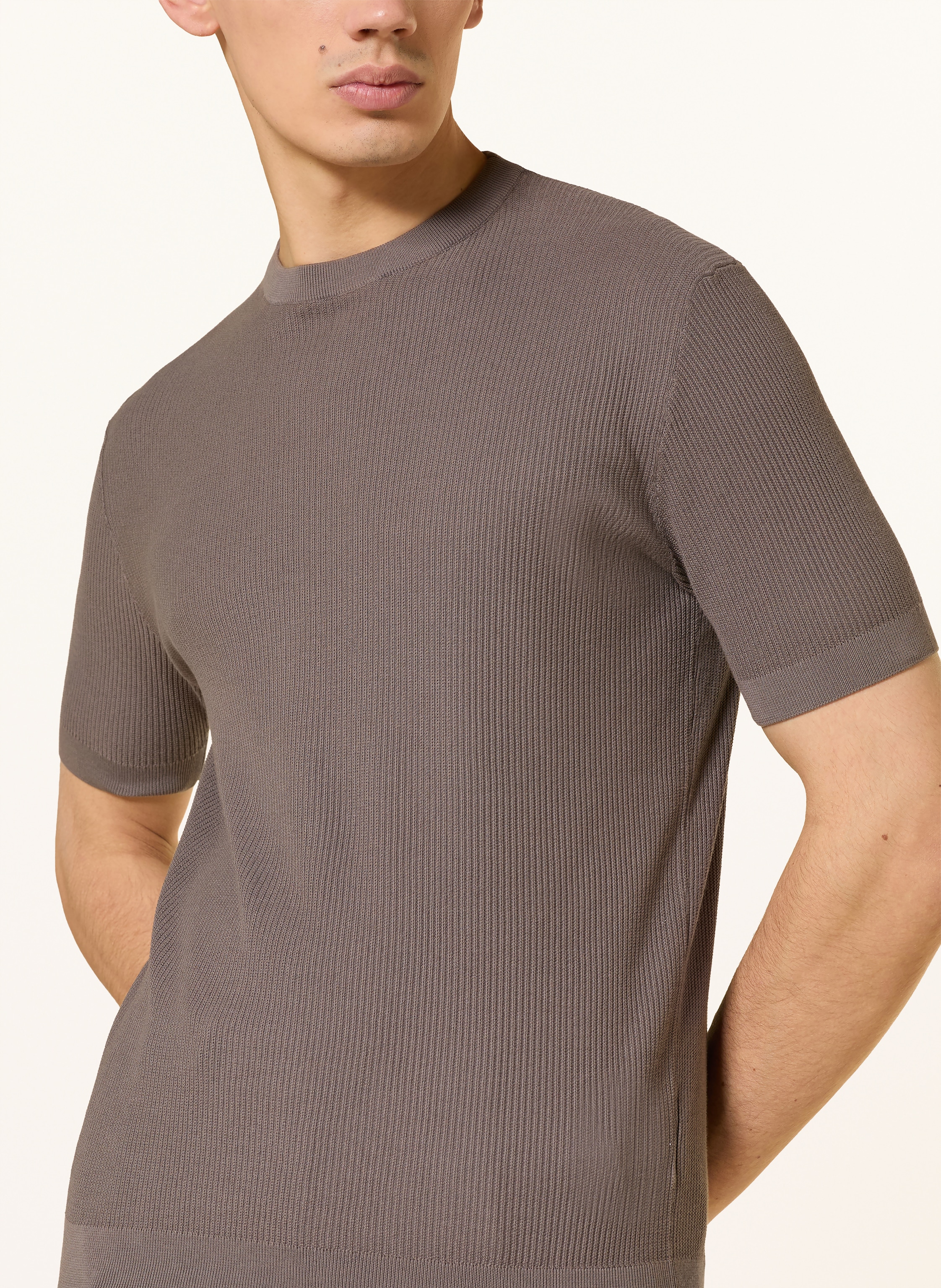 Thumbnail - Fedeli Strickshirt beige