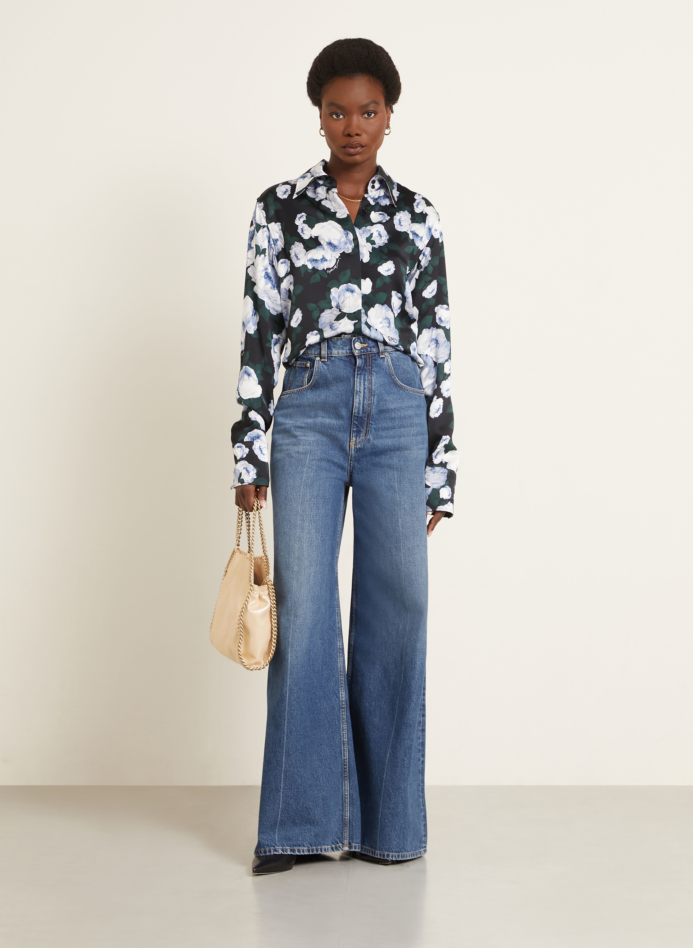 Thumbnail - Stella Mccartney Umhängetasche Falabella Mini gold