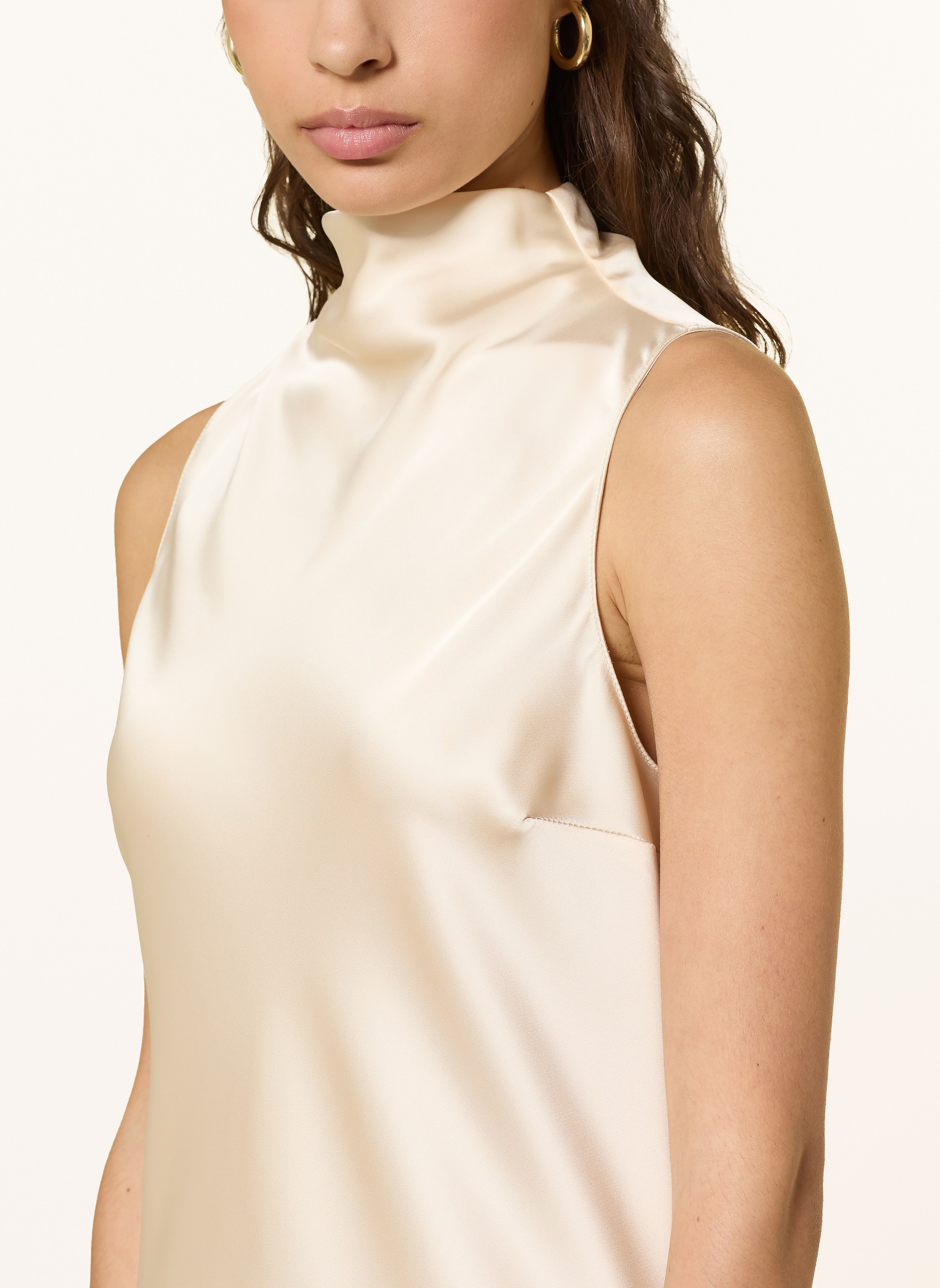 Thumbnail - Patrizia Pepe Cocktailkleid beige