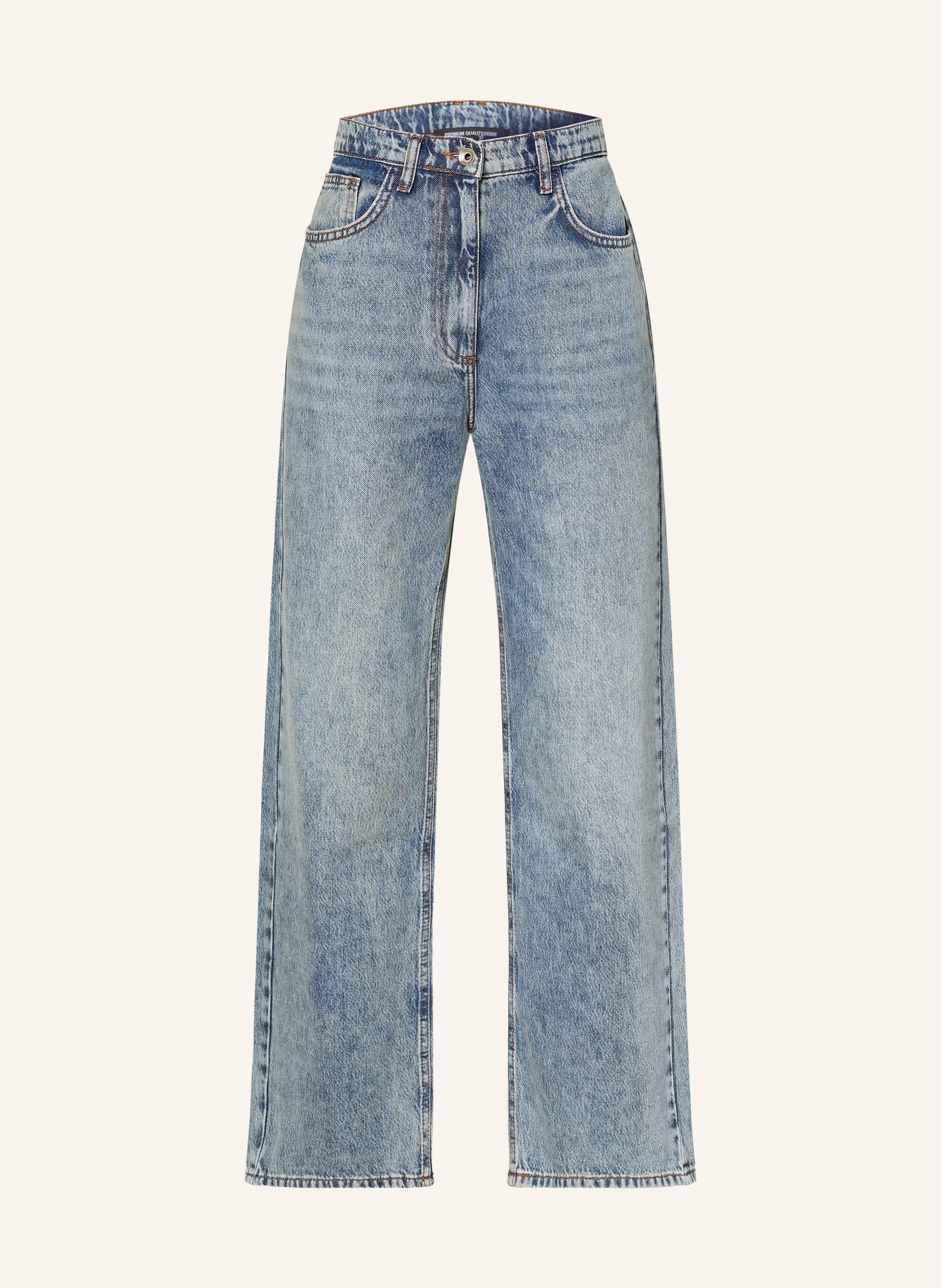 Patrizia Pepe Wide Leg Jeans blau