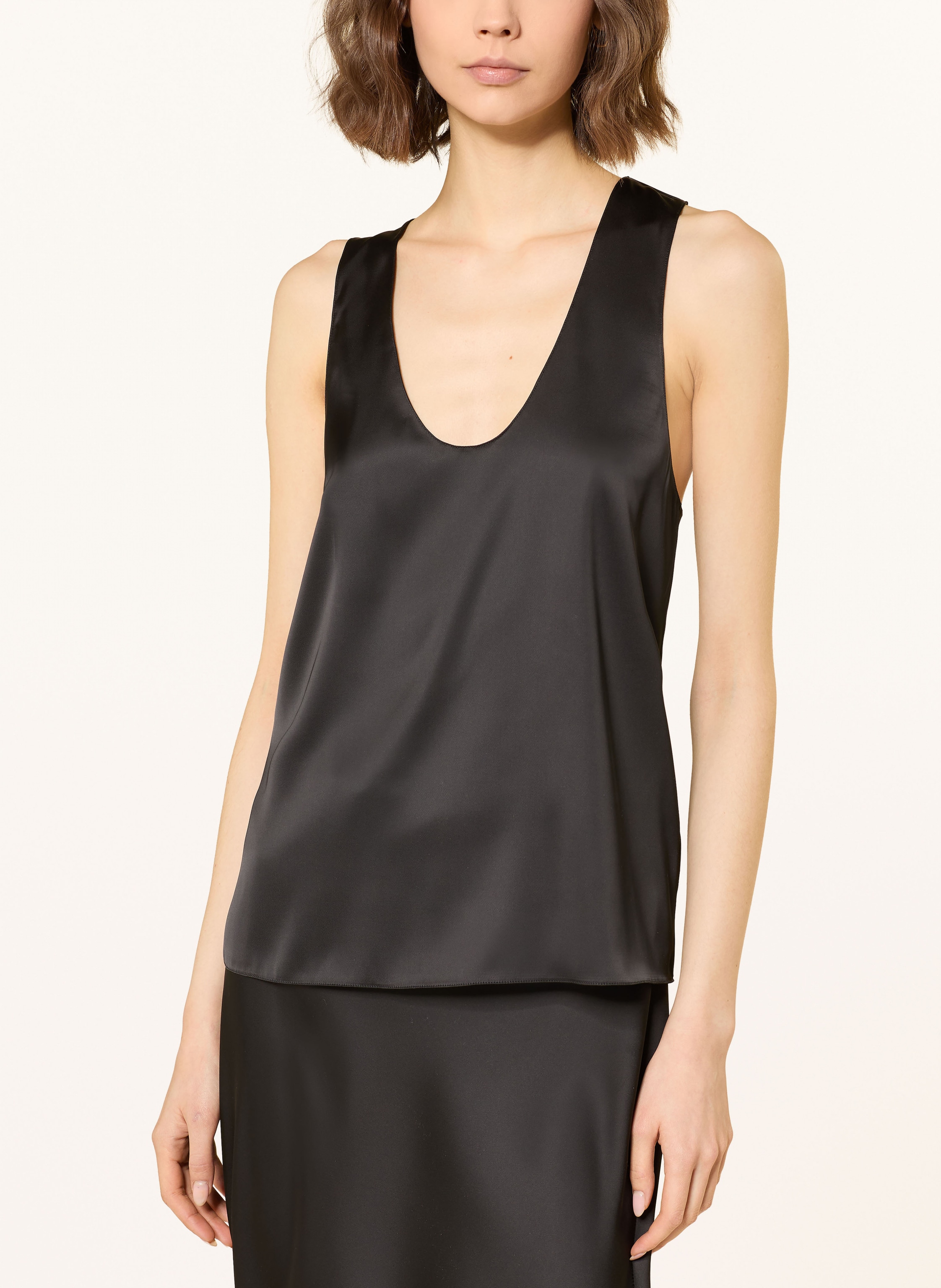 Thumbnail - Patrizia Pepe Satintop schwarz