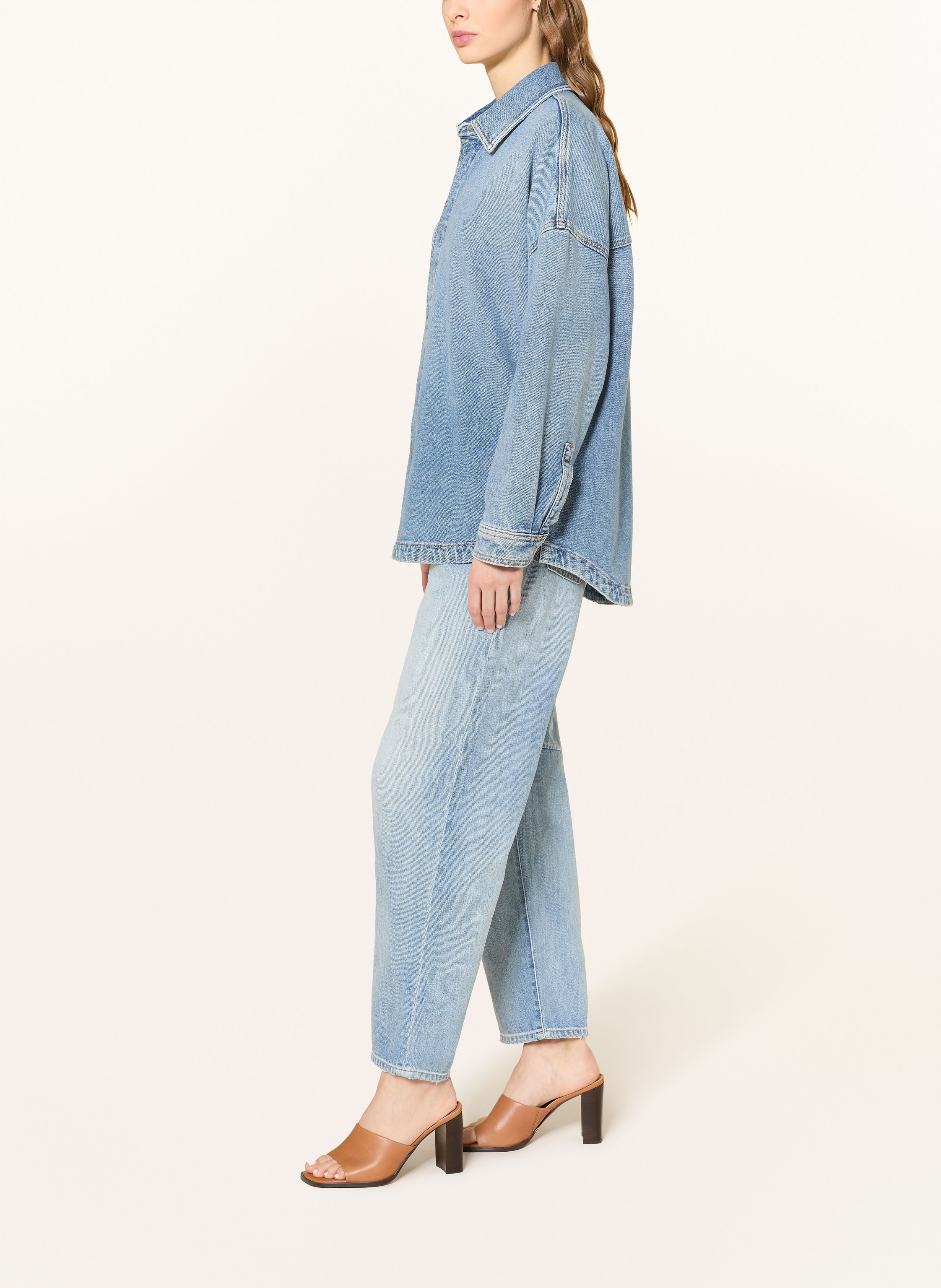 Thumbnail - Replay Barrel Jeans Janie blau