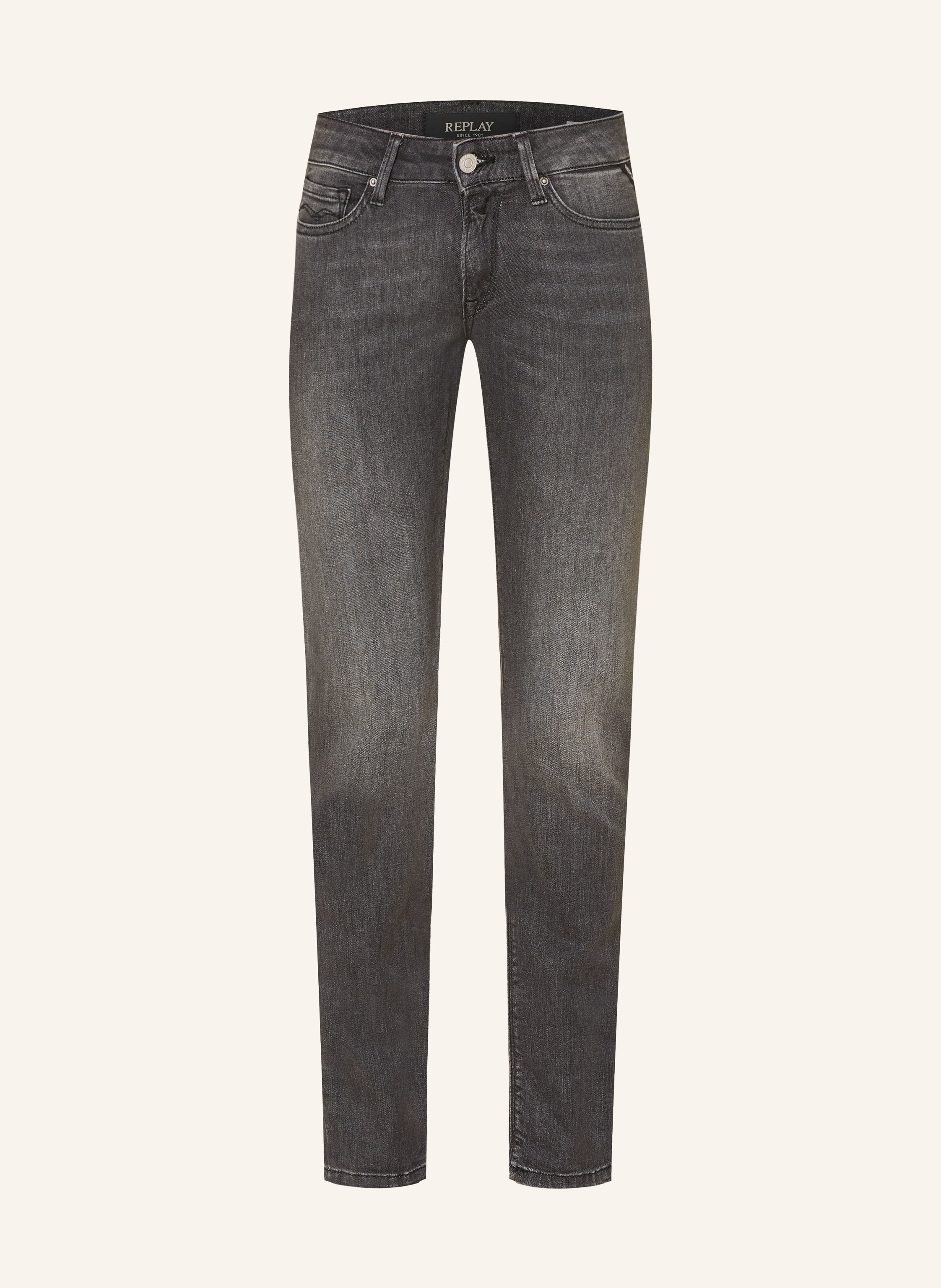 Replay Skinny Jeans New Luz grau