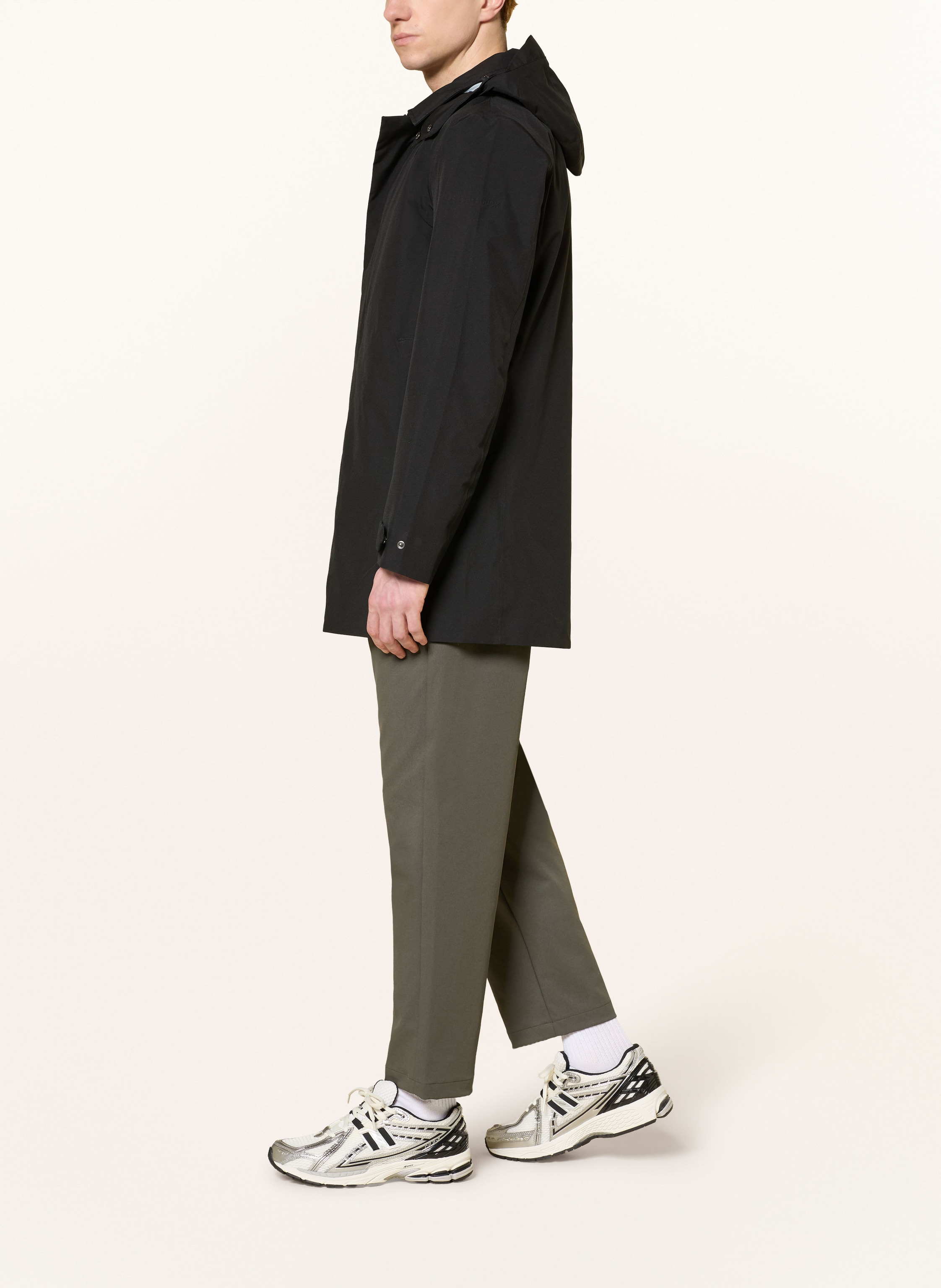 Thumbnail - Save The Duck Parka Battersea Mit Abnehmbarer Kapuze schwarz