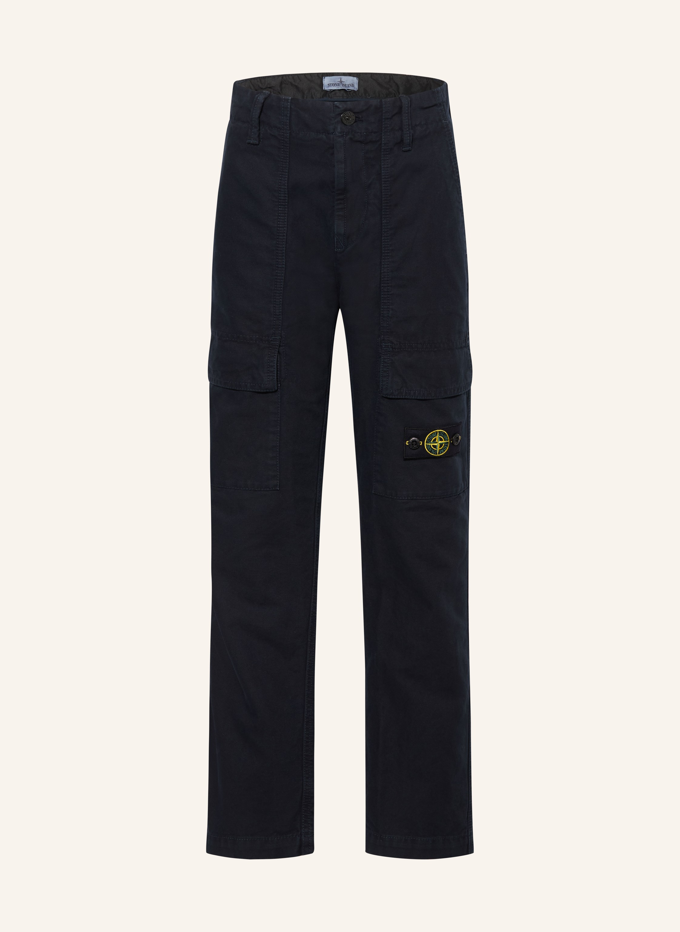 Stone Island Junior Cargohose blau