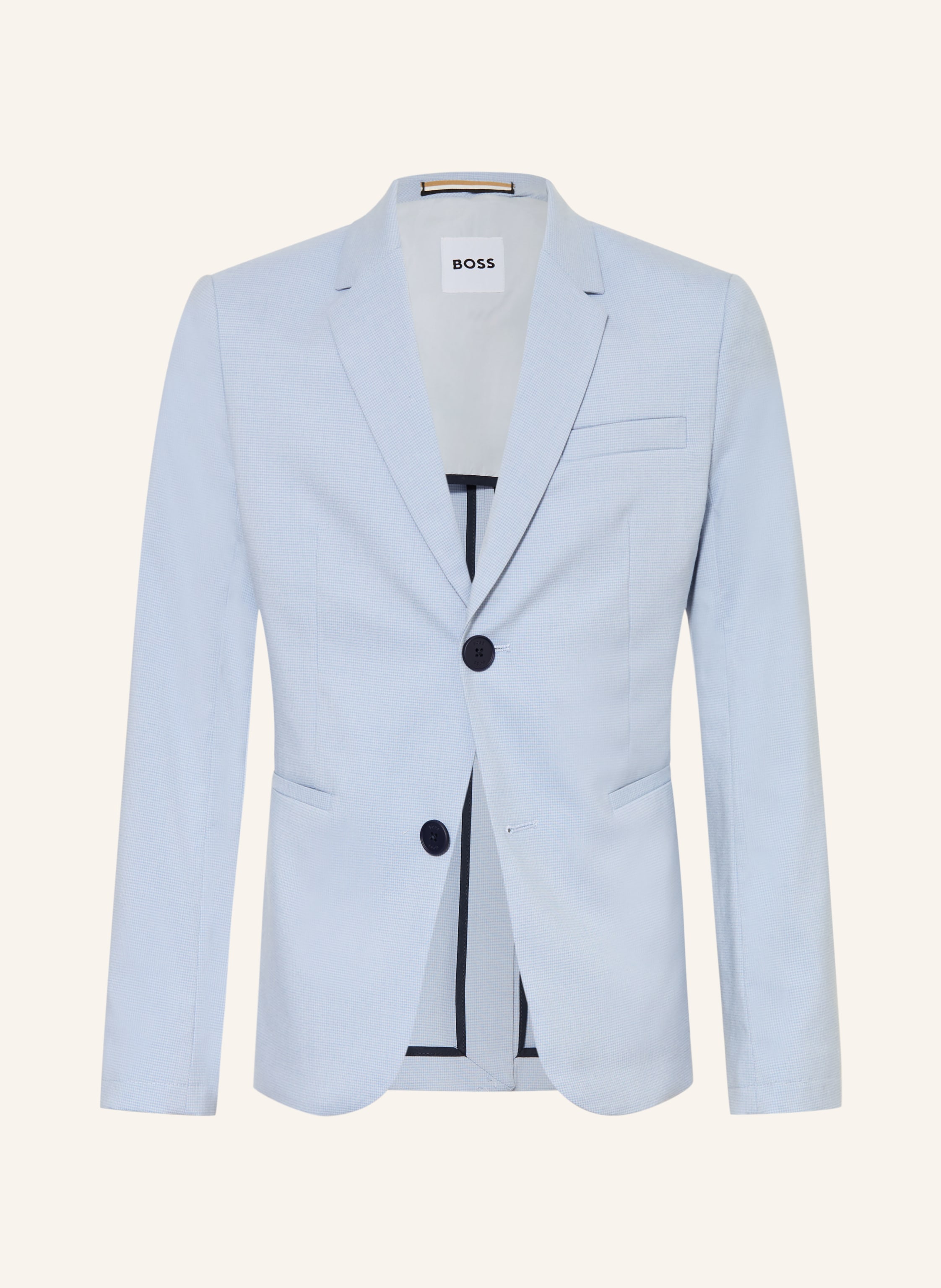 Boss Boss Sakko blau in BLAUGRAU / WEISS