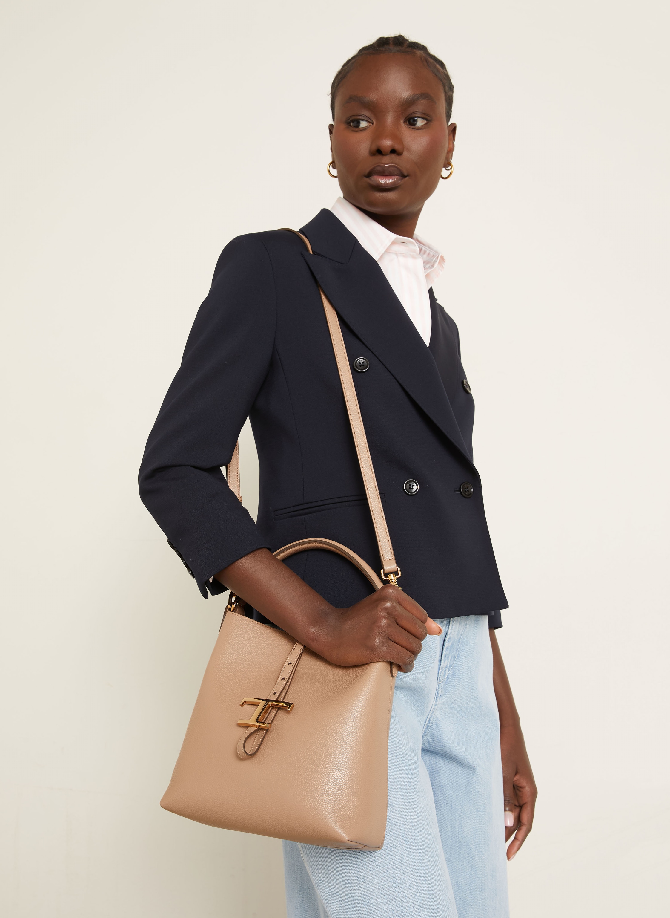 Thumbnail - Tod's Handtasche beige