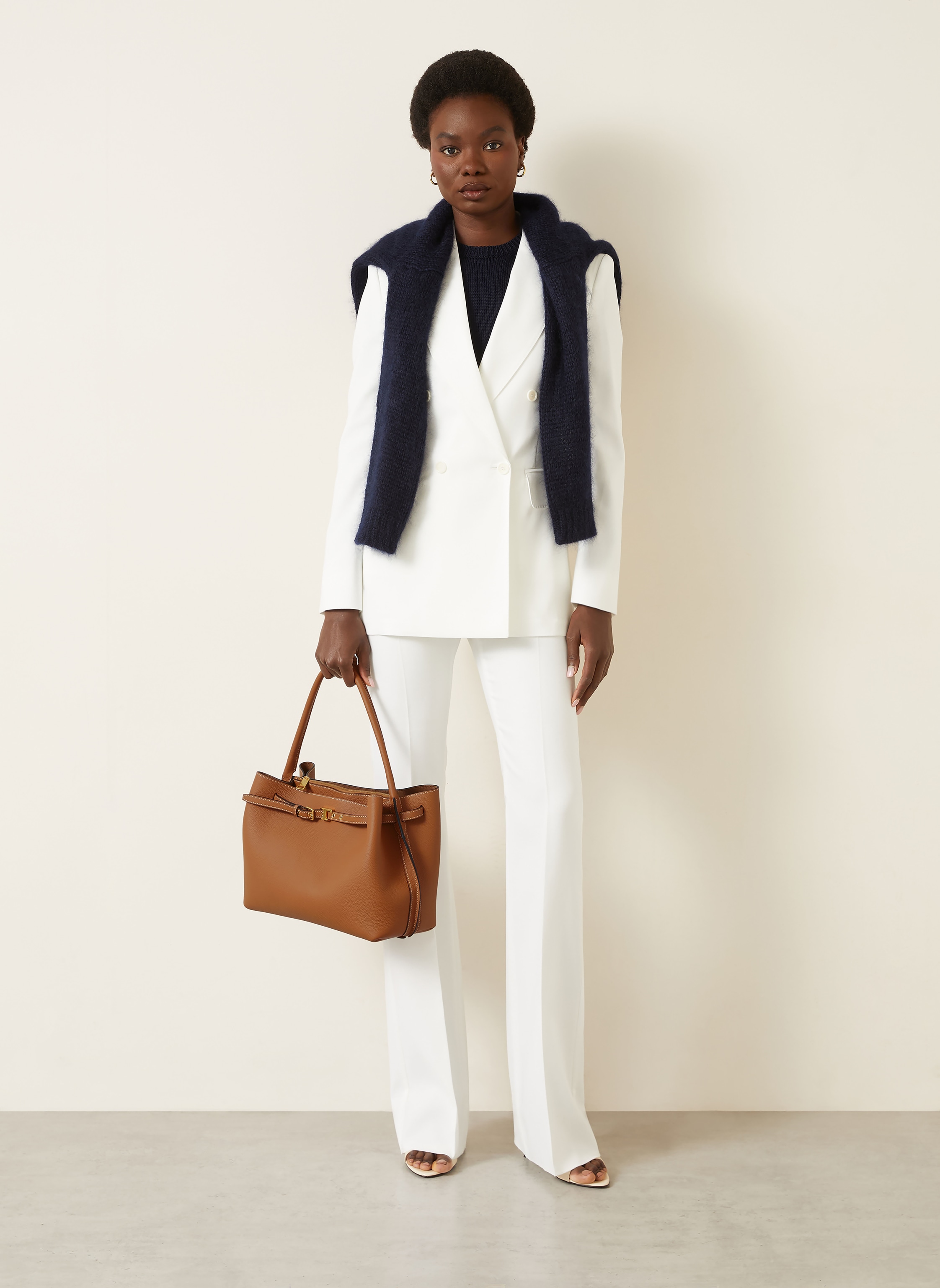 Thumbnail - Tod's Handtasche Tim Top braun