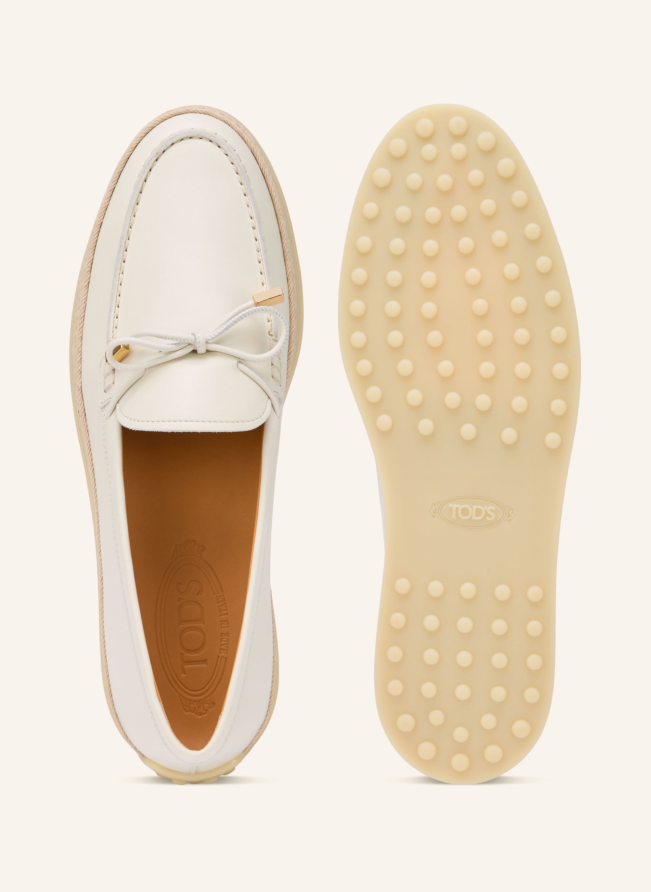 Thumbnail - Tod's Loafer weiss