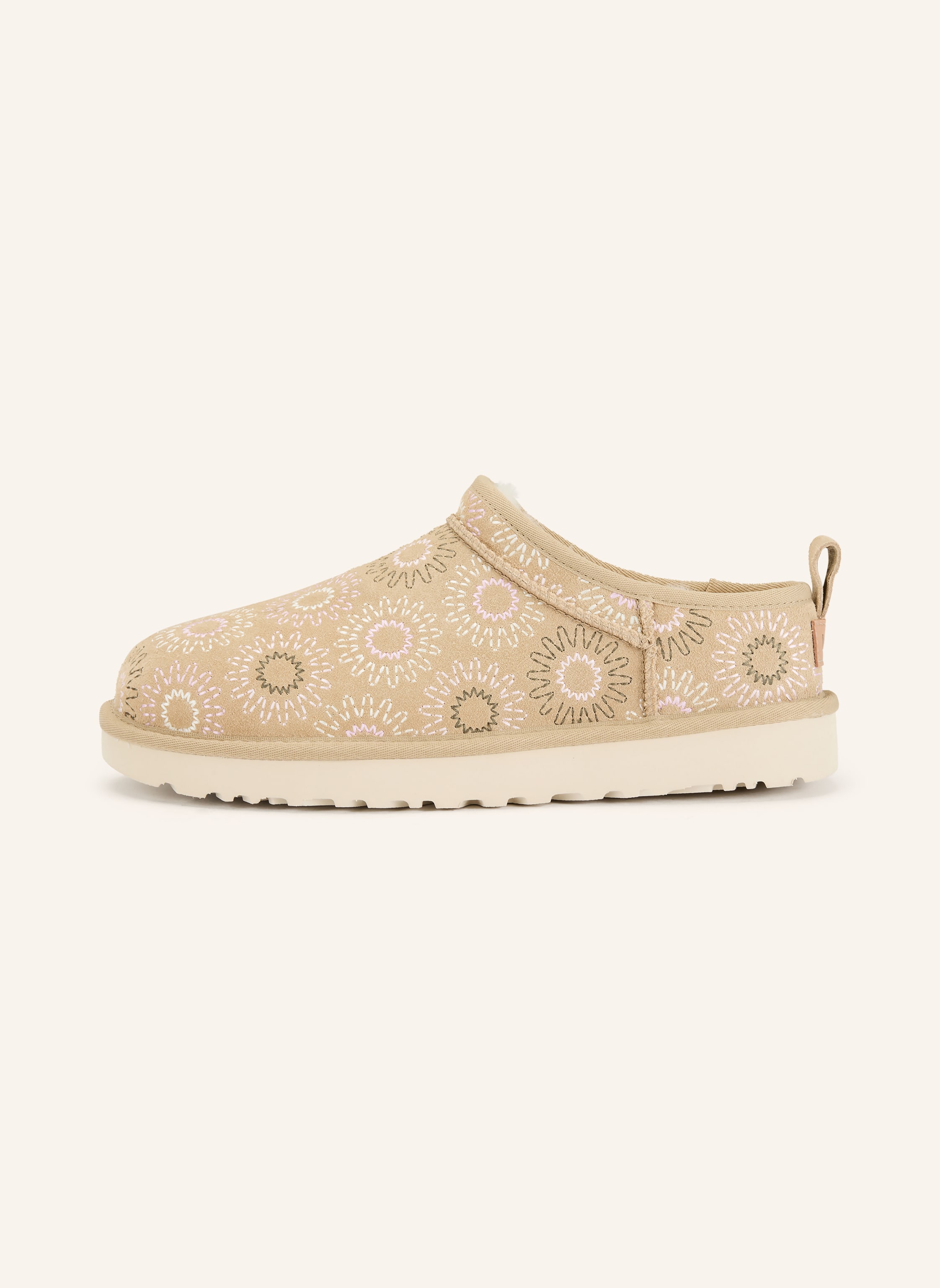 Thumbnail - Ugg Slipper Classic Micro Sun Stitch beige